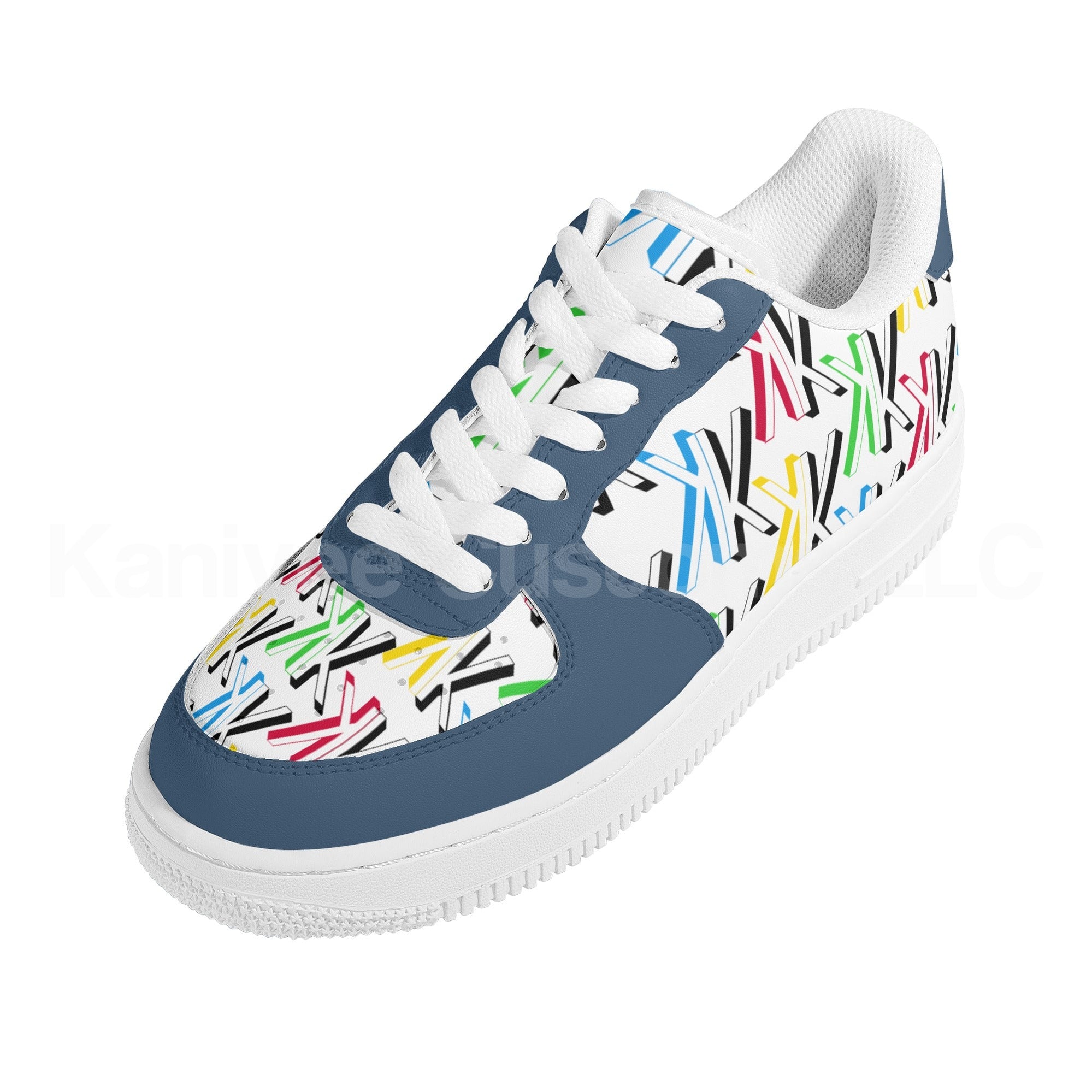 Kanivee Logo Low Top Leathers - Kanivee Customs