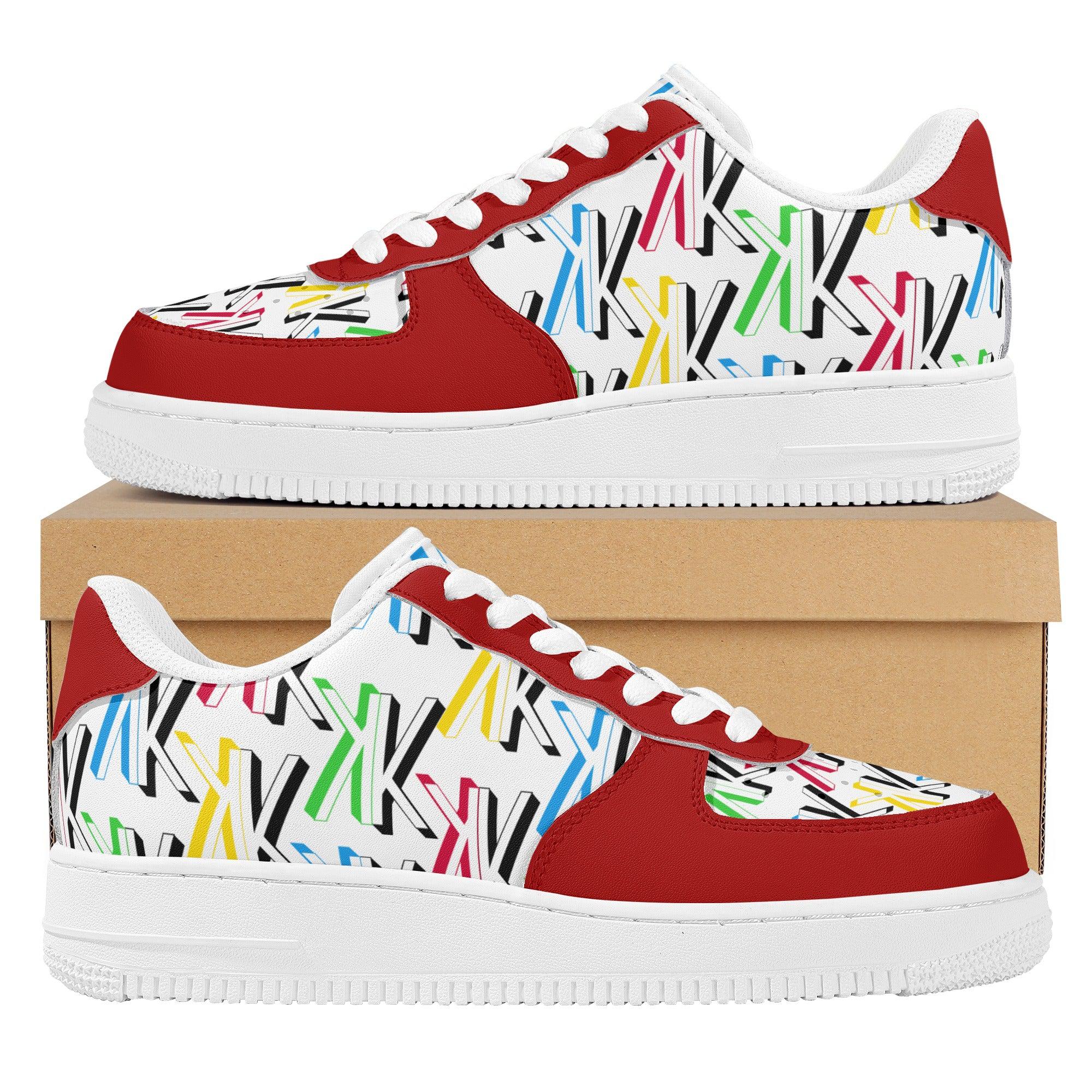 Kanivee Logo Low Top Leathers - Kanivee Customs