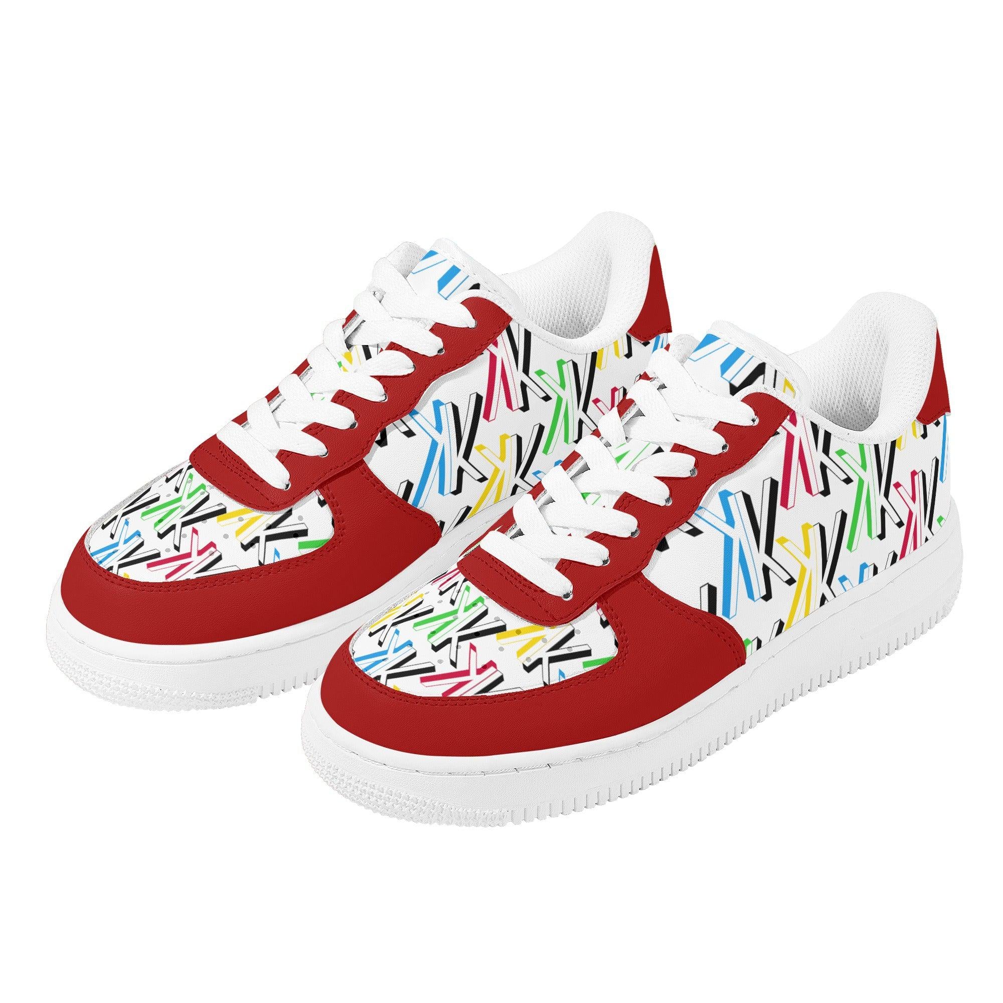 Kanivee Logo Low Top Leathers - Kanivee Customs