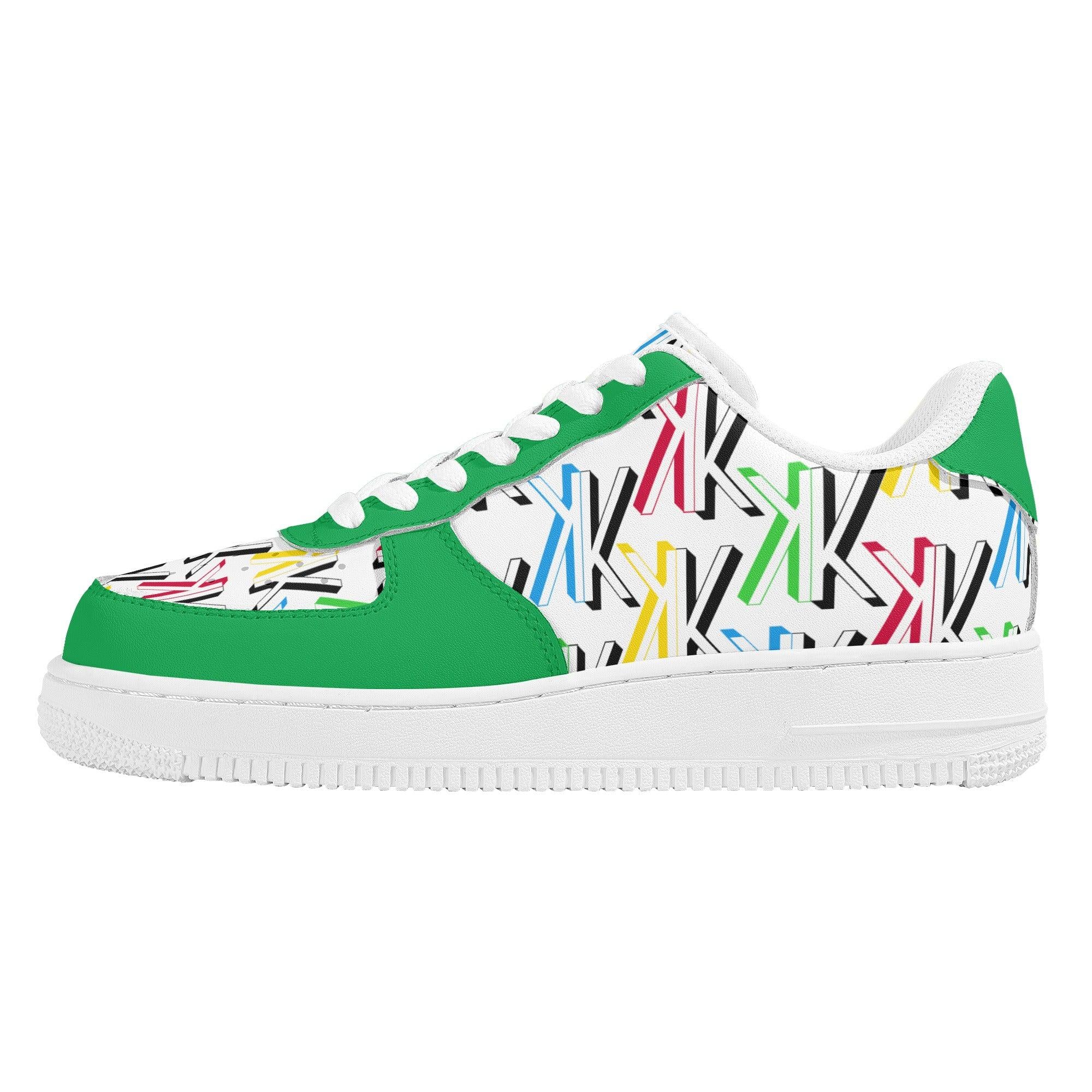 Kanivee Logo Low Top Leathers - Kanivee Customs