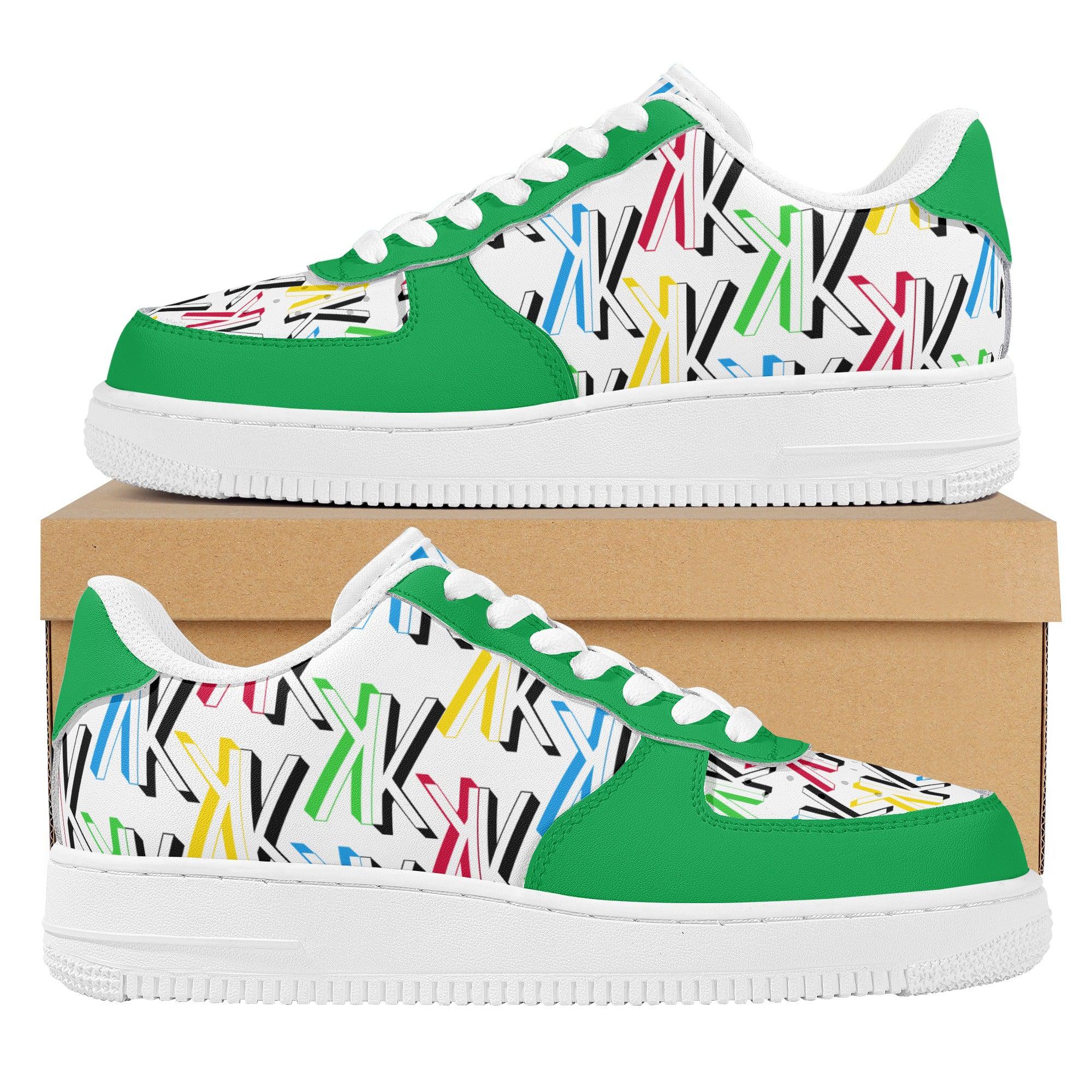 Kanivee Logo Low Top Leathers - Kanivee Customs