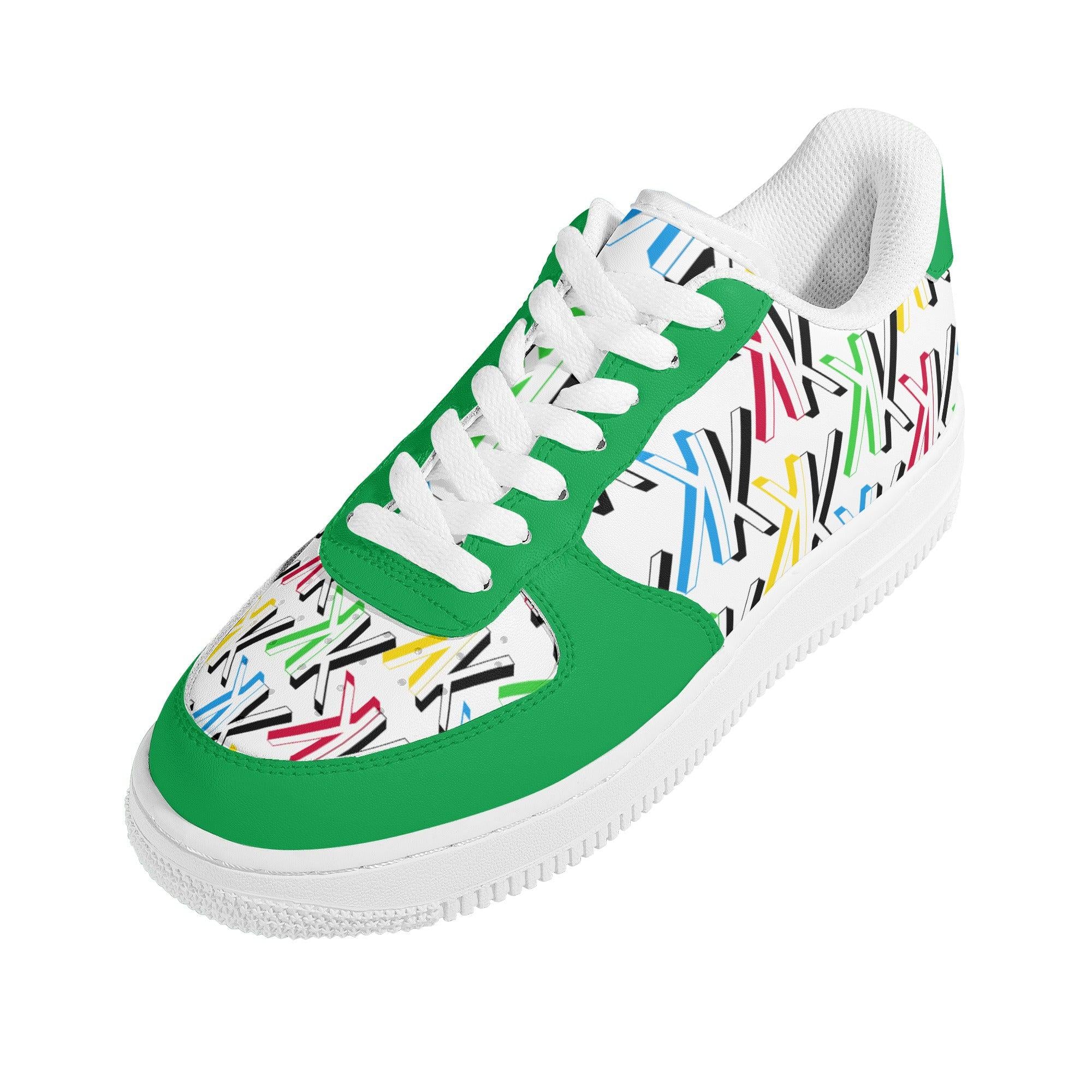 Kanivee Logo Low Top Leathers - Kanivee Customs