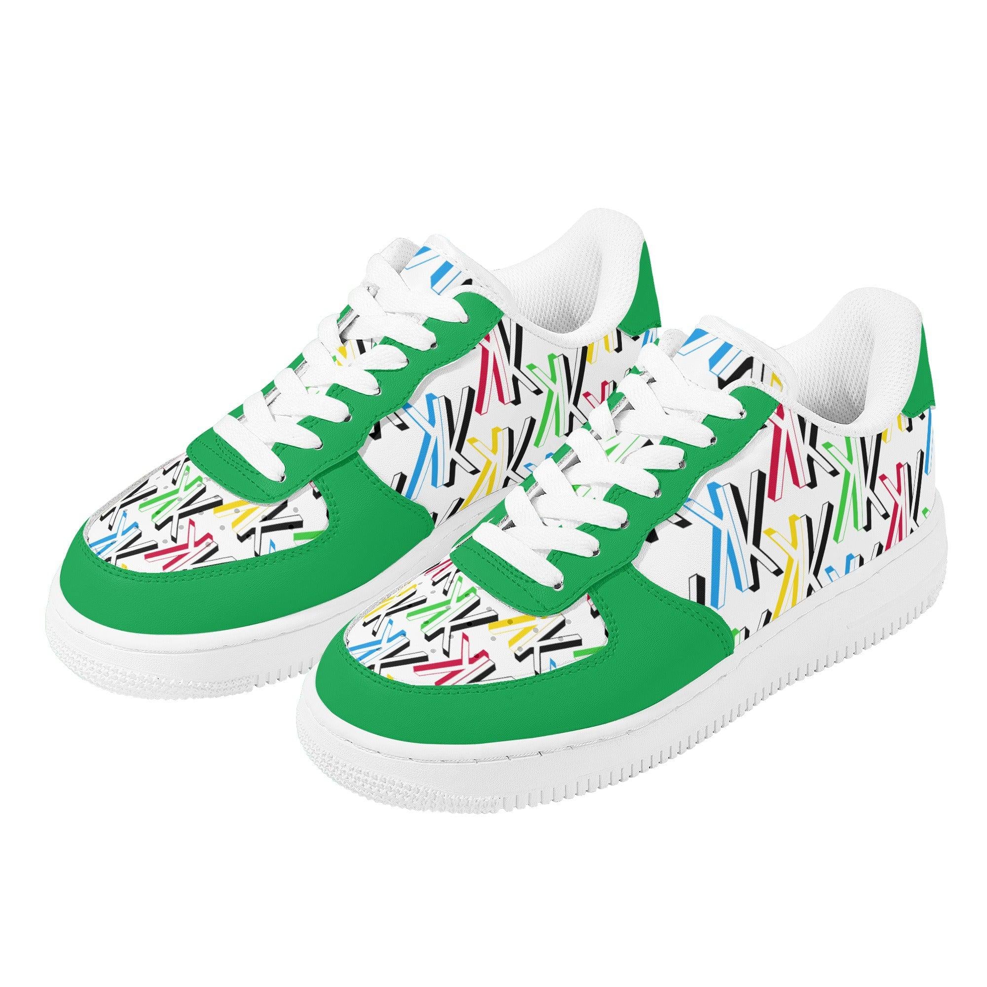 Kanivee Logo Low Top Leathers - Kanivee Customs