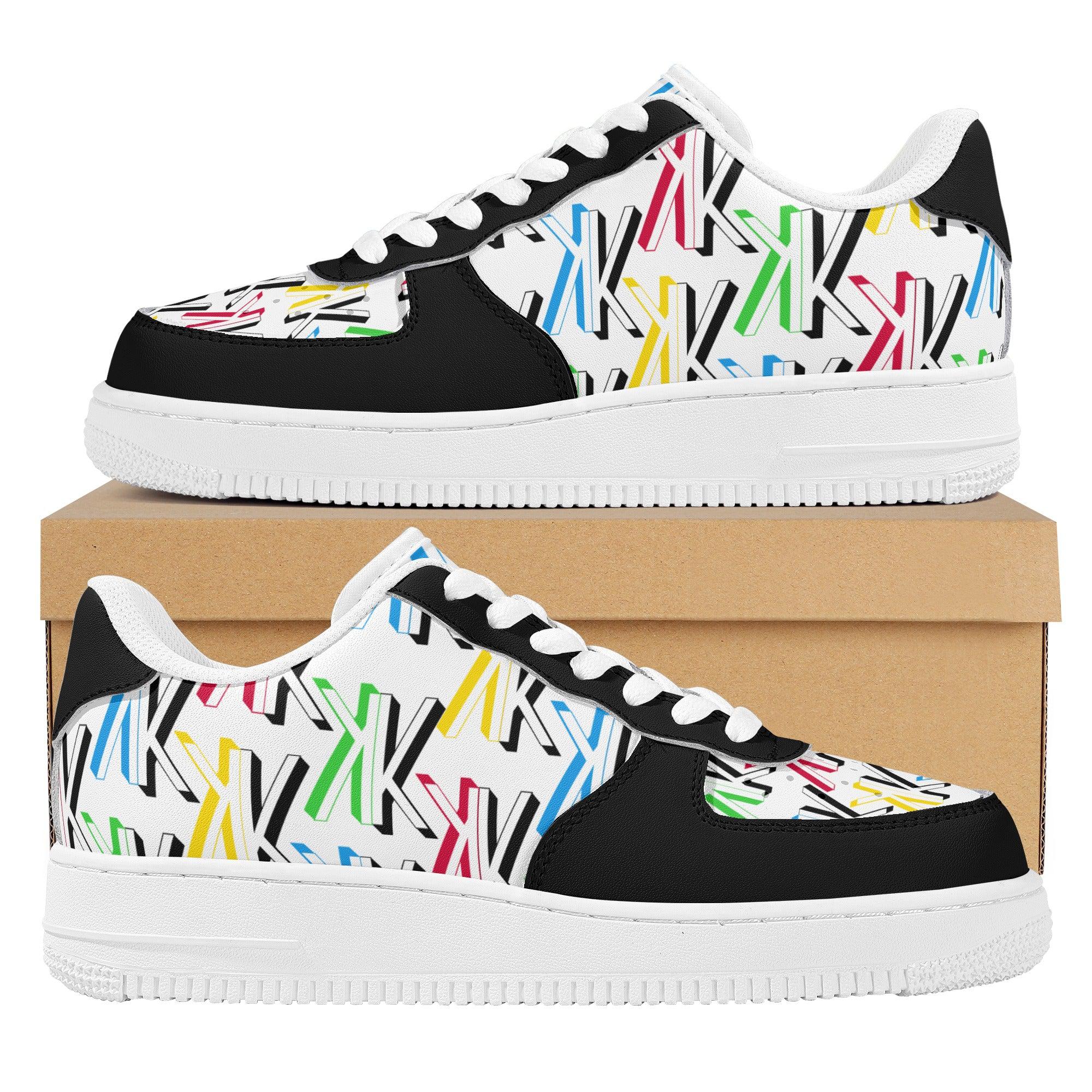 Kanivee Logo Low Top Leathers - Kanivee Customs