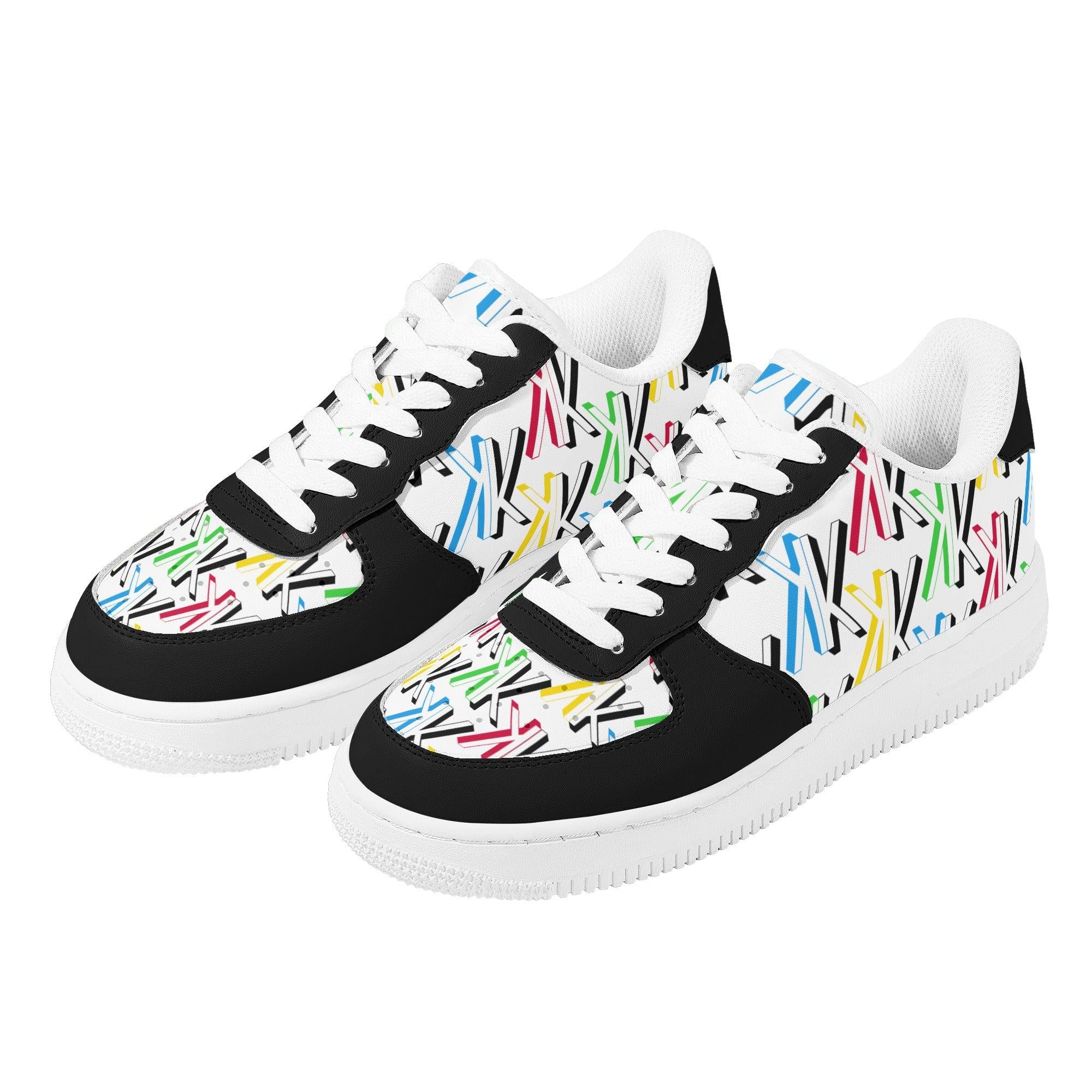 Kanivee Logo Low Top Leathers - Kanivee Customs