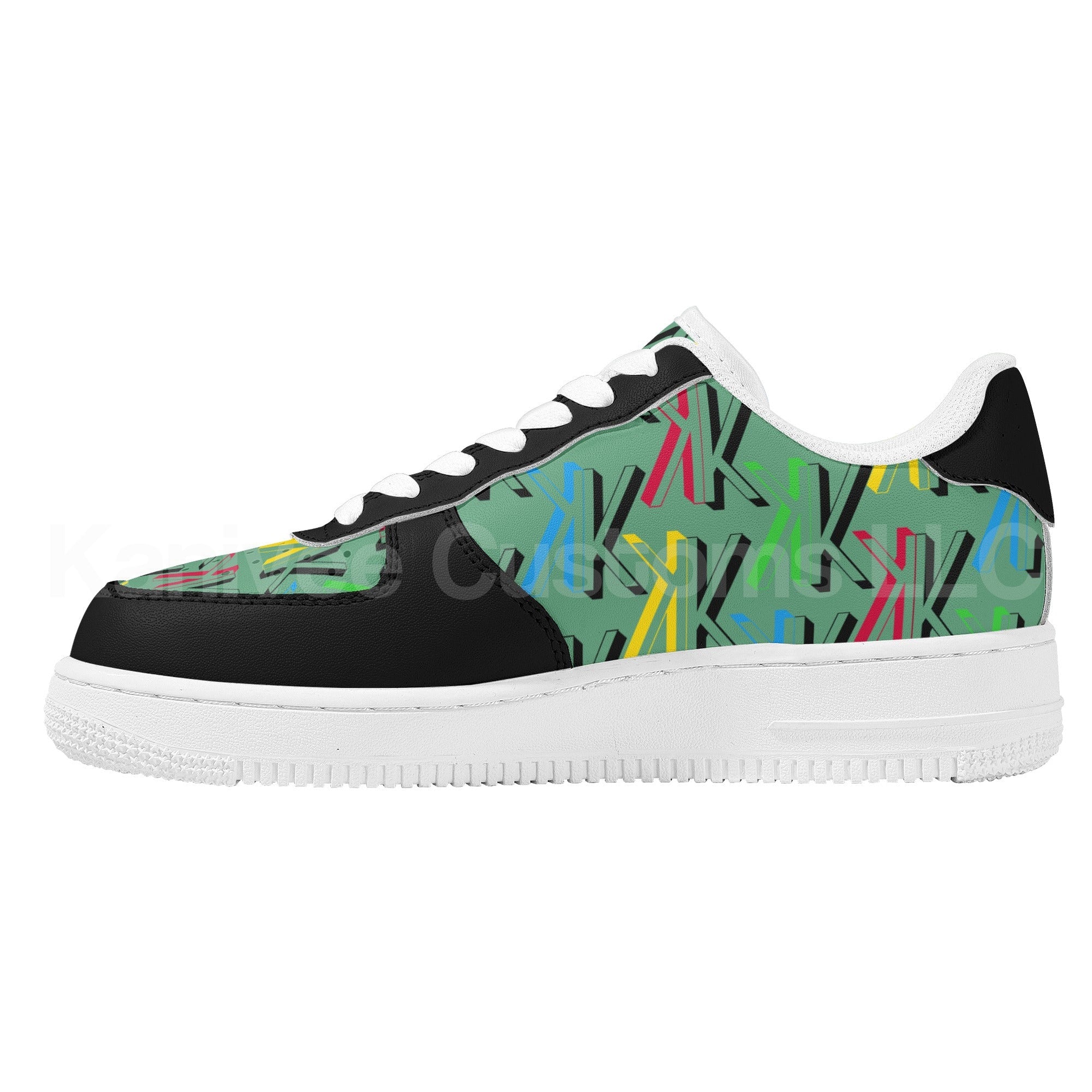 Kanivee Logo Low Top Leathers - Kanivee Customs