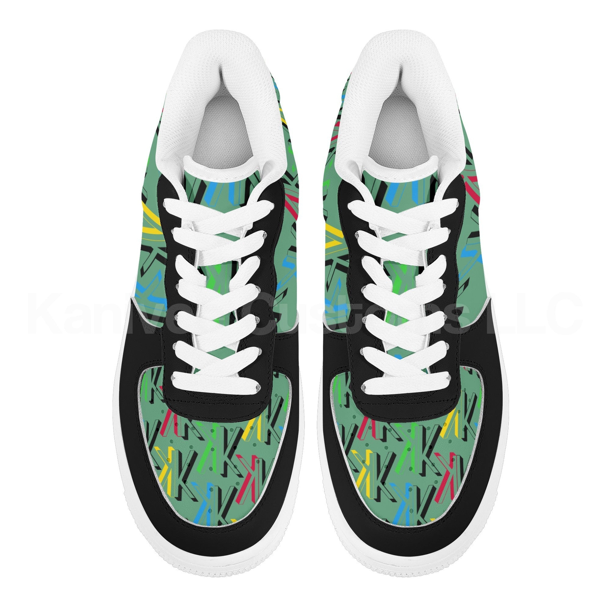 Kanivee Logo Low Top Leathers - Kanivee Customs