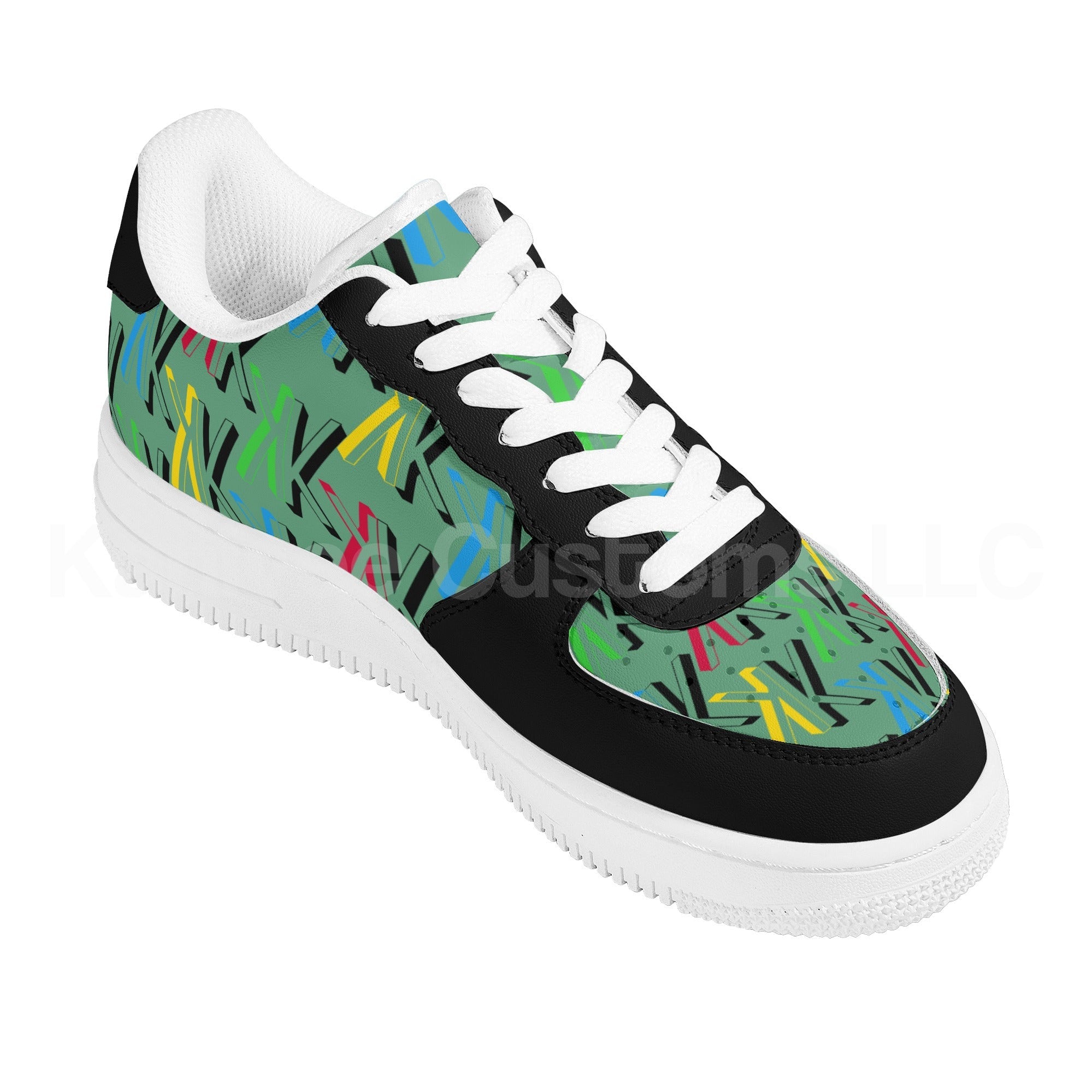Kanivee Logo Low Top Leathers - Kanivee Customs