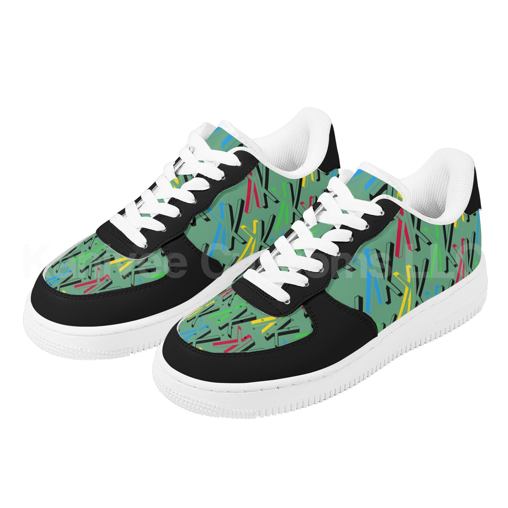Kanivee Logo Low Top Leathers - Kanivee Customs