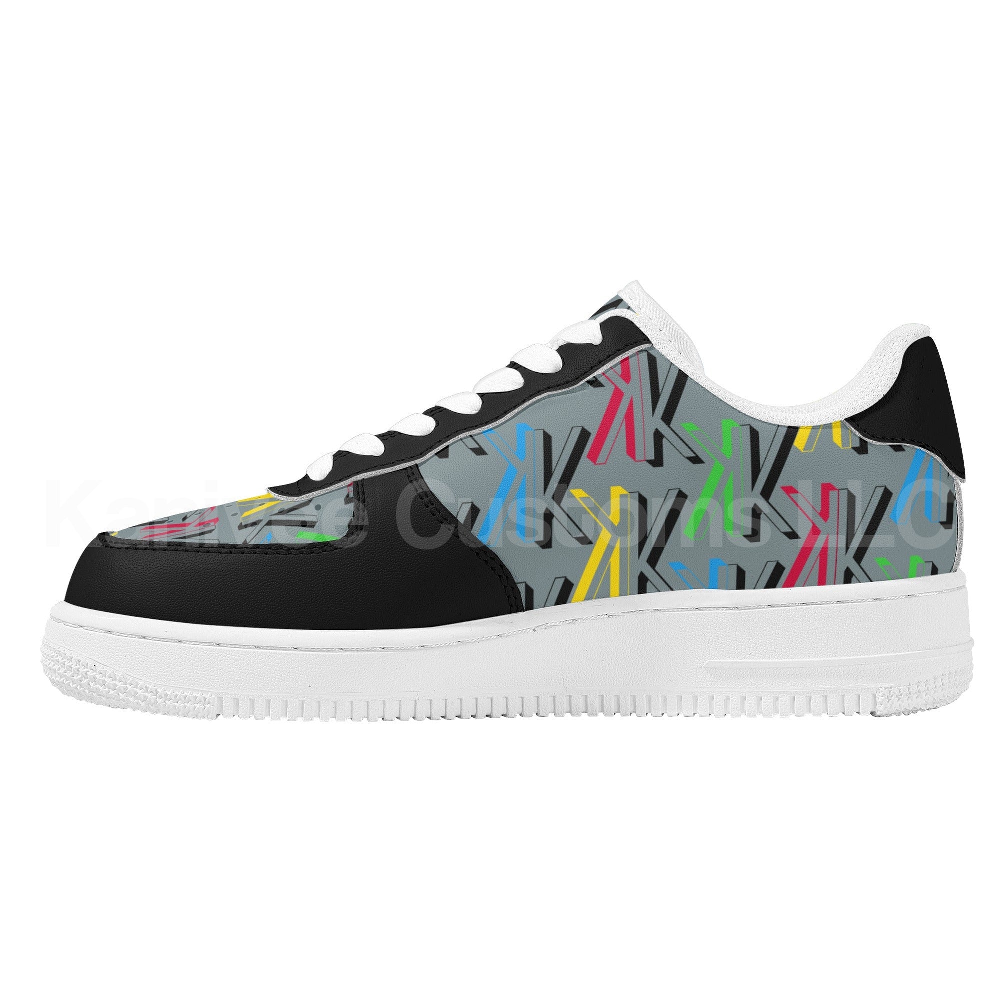 Kanivee Logo Low Top Leathers - Kanivee Customs