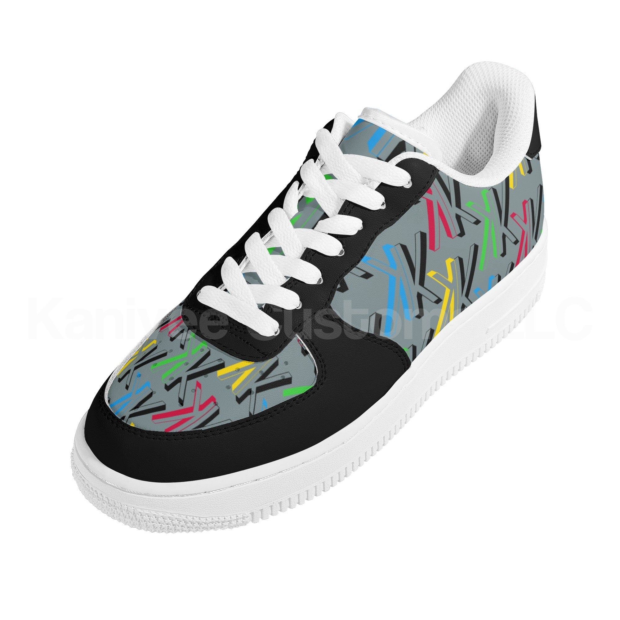 Kanivee Logo Low Top Leathers - Kanivee Customs