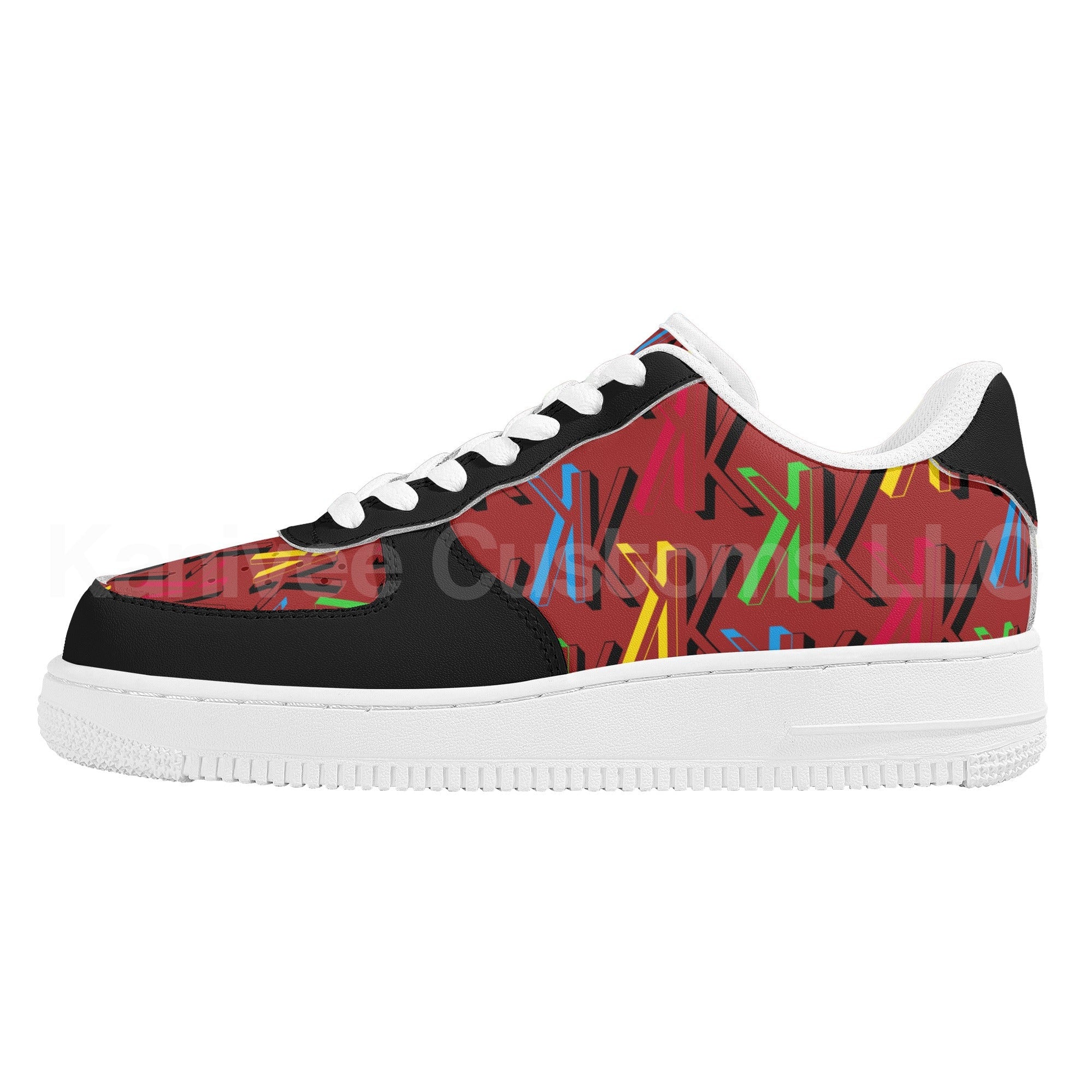 Kanivee Logo Low Top Leathers - Kanivee Customs