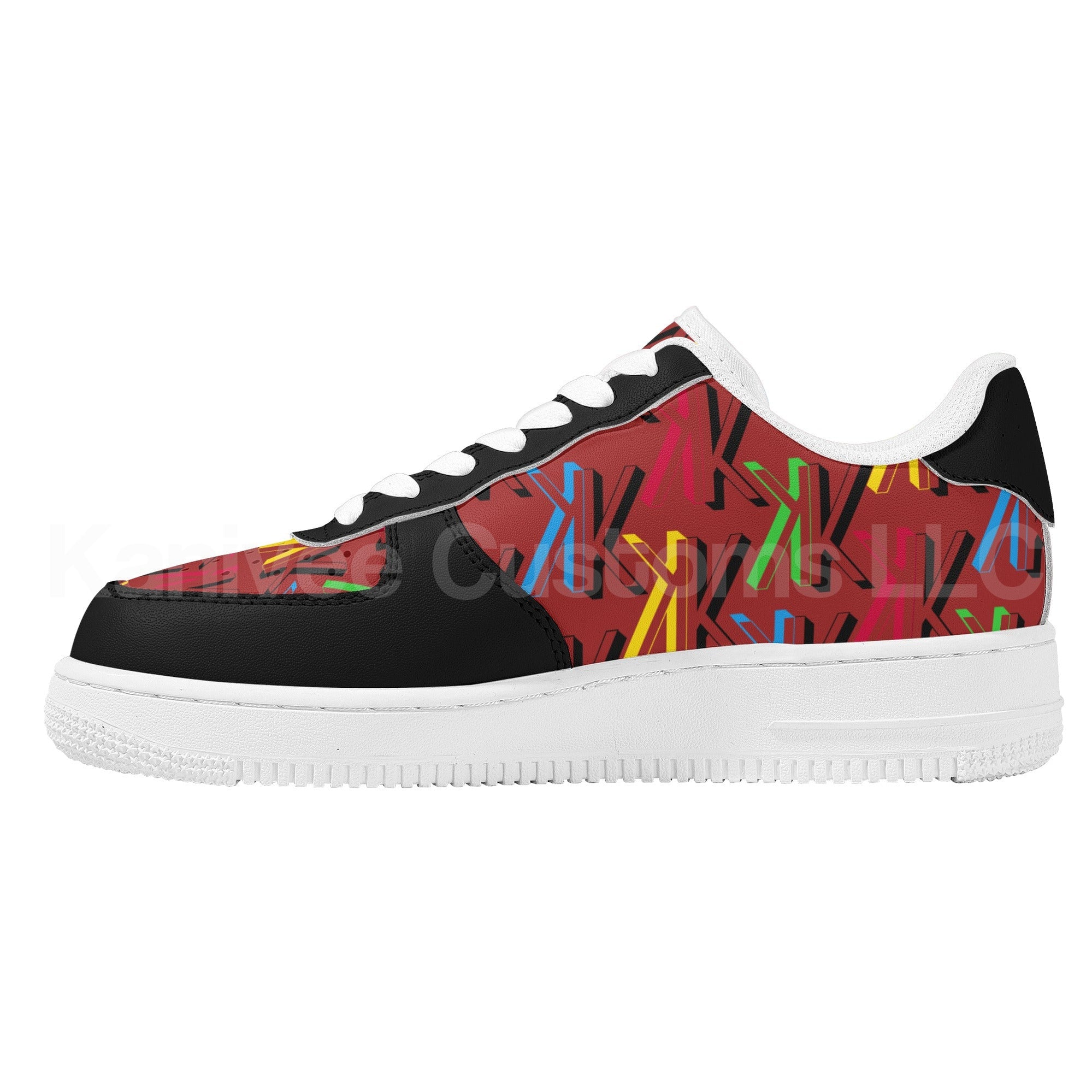 Kanivee Logo Low Top Leathers - Kanivee Customs