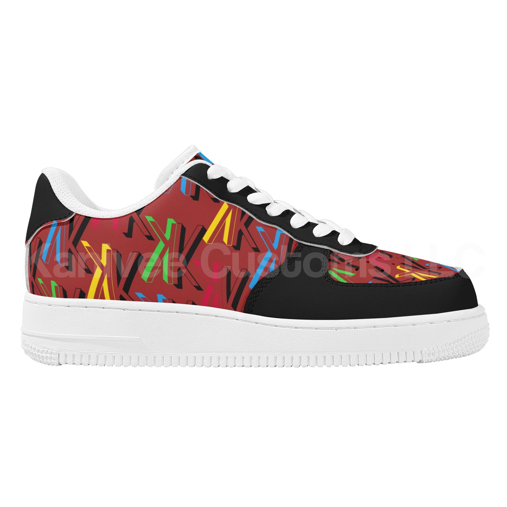 Kanivee Logo Low Top Leathers - Kanivee Customs