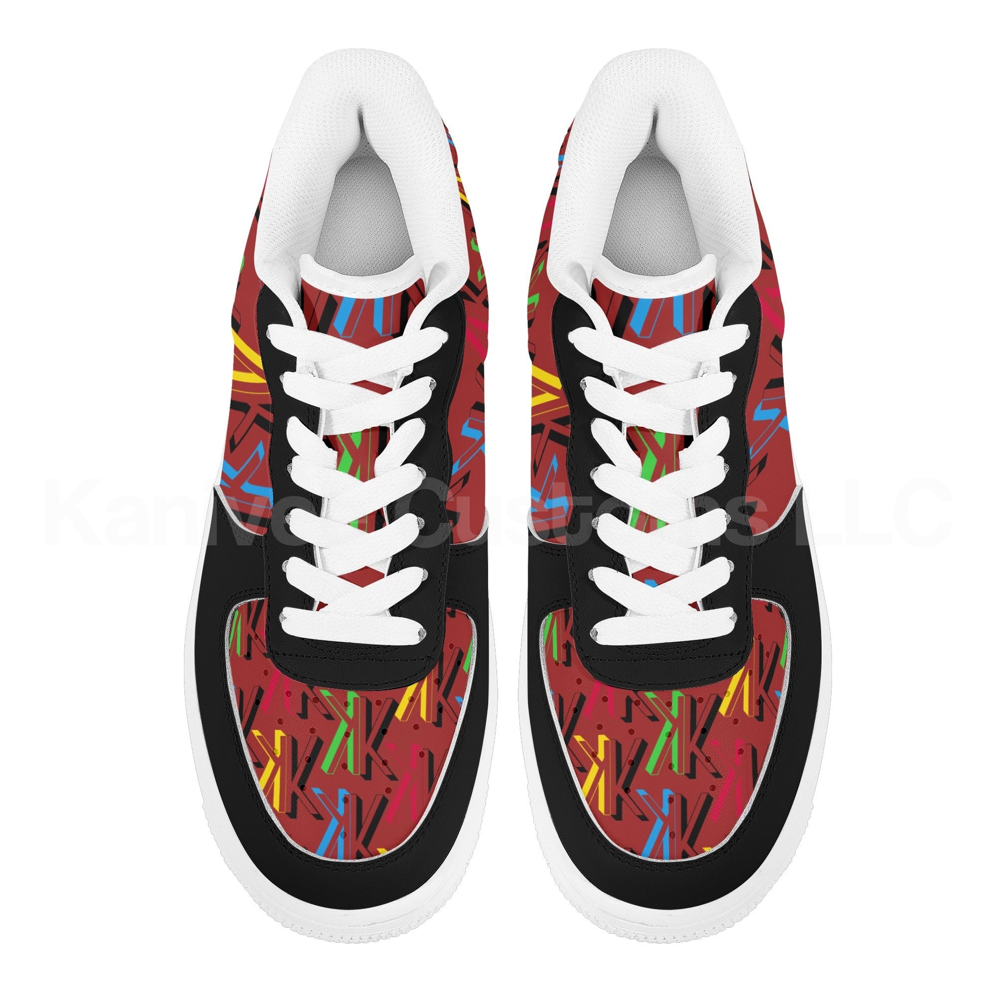 Kanivee Logo Low Top Leathers - Kanivee Customs