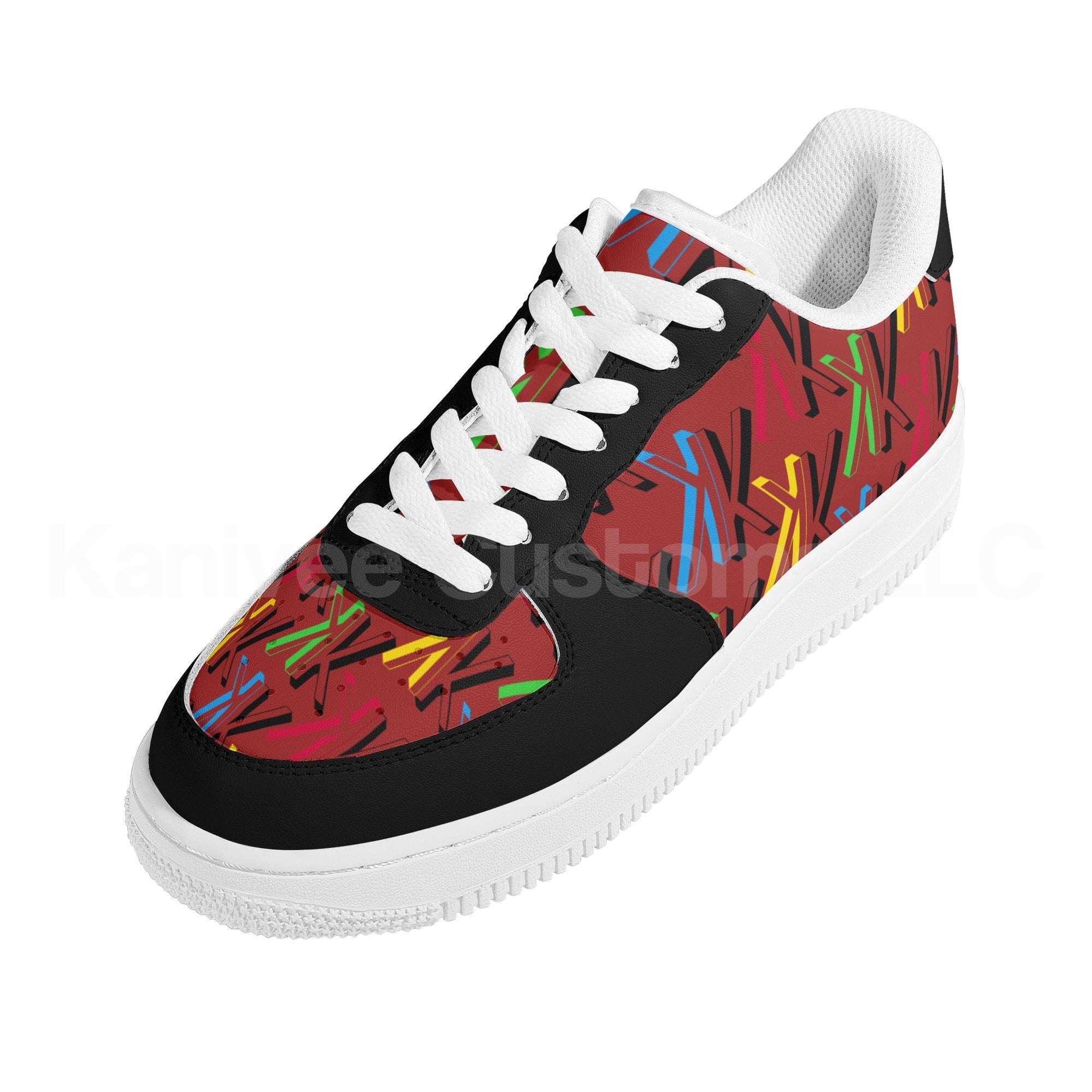 Kanivee Logo Low Top Leathers - Kanivee Customs