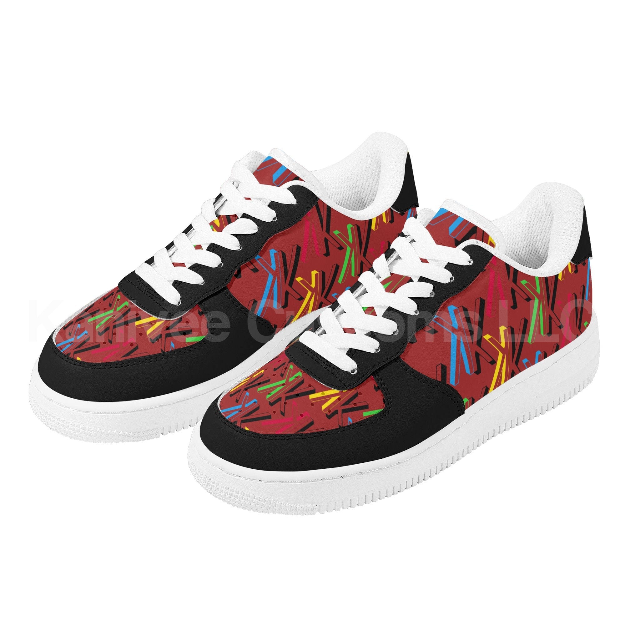 Kanivee Logo Low Top Leathers - Kanivee Customs