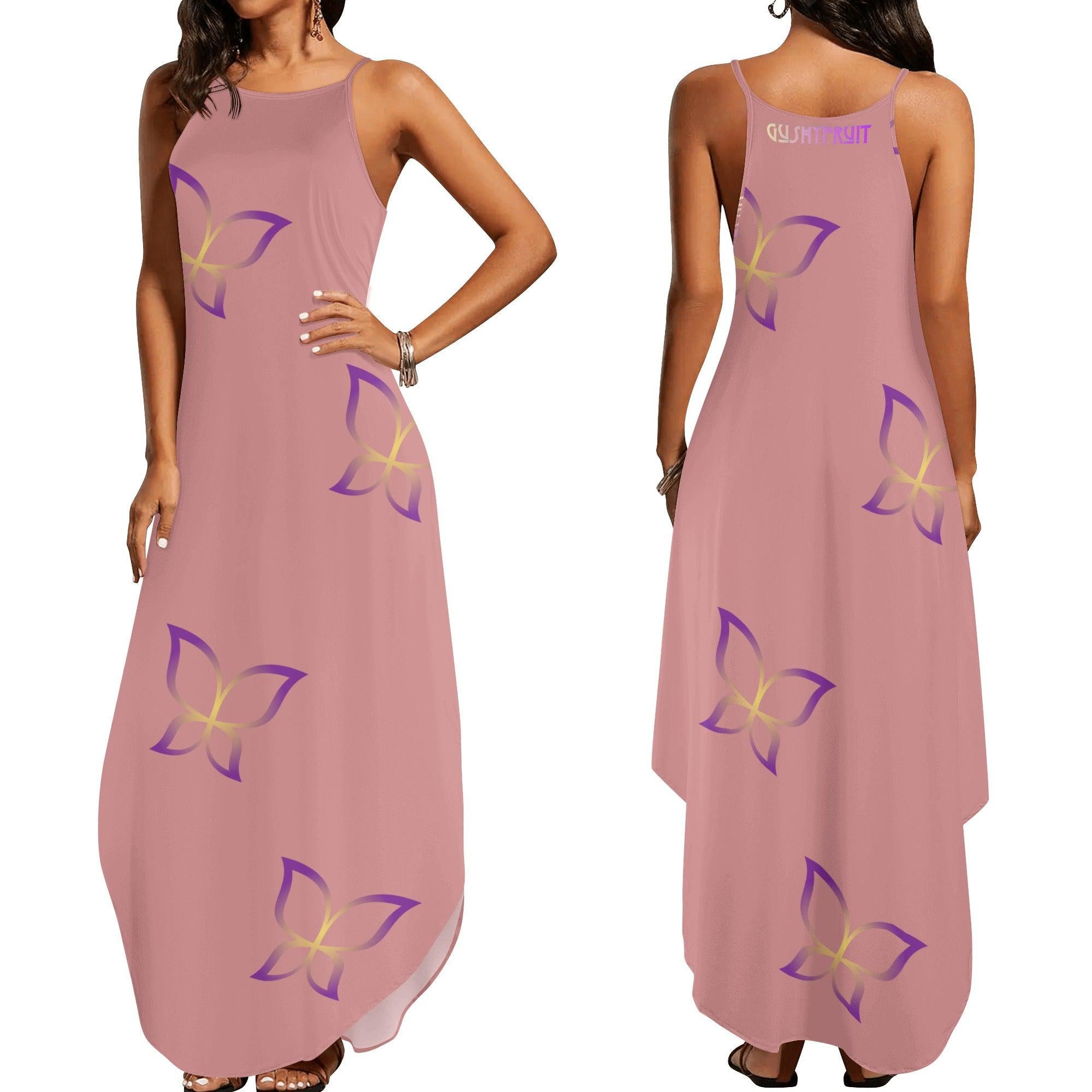 GushyFruit Sleeveless TurnUp Dress - Kanivee Customs