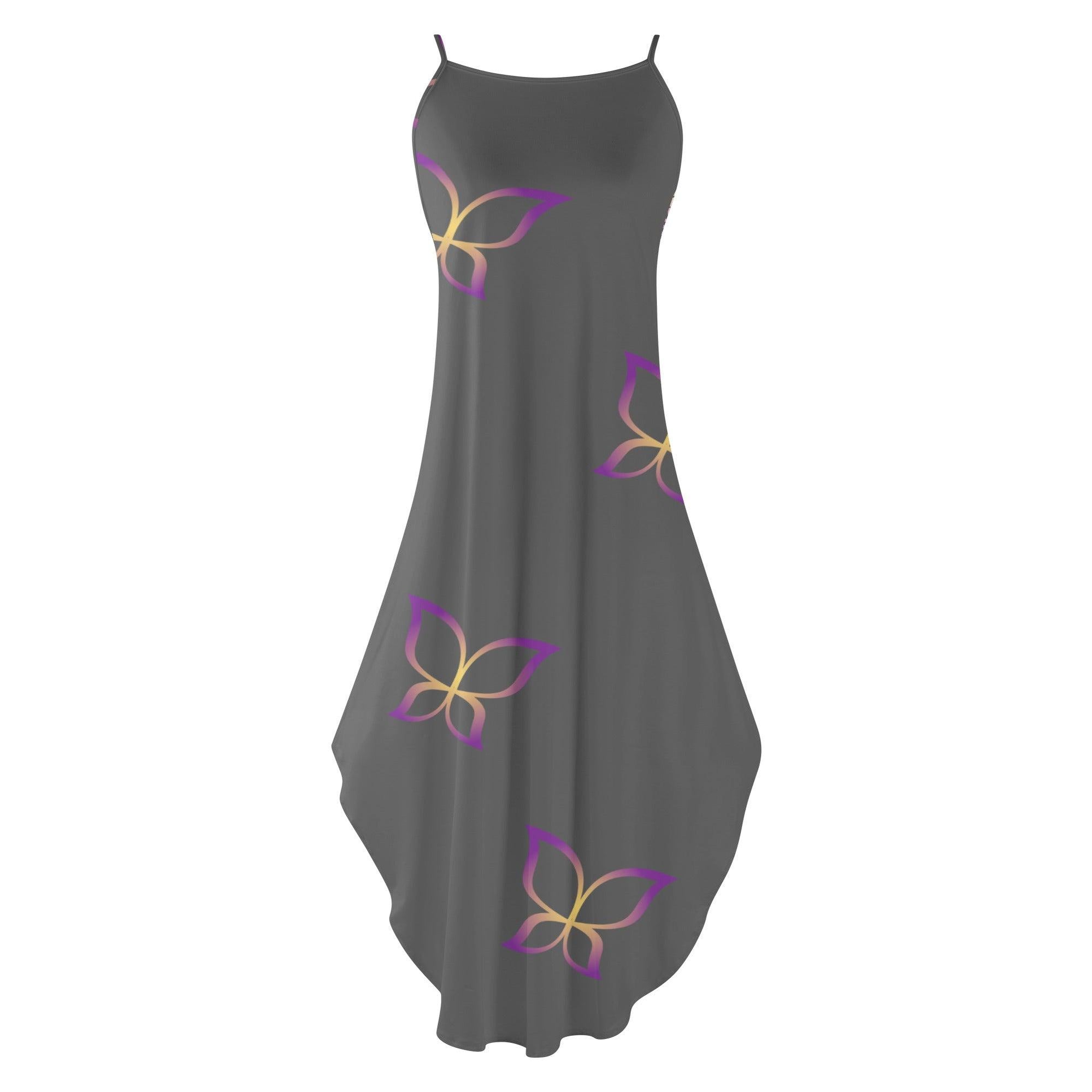 GushyFruit Sleeveless TurnUp Dress - Kanivee Customs