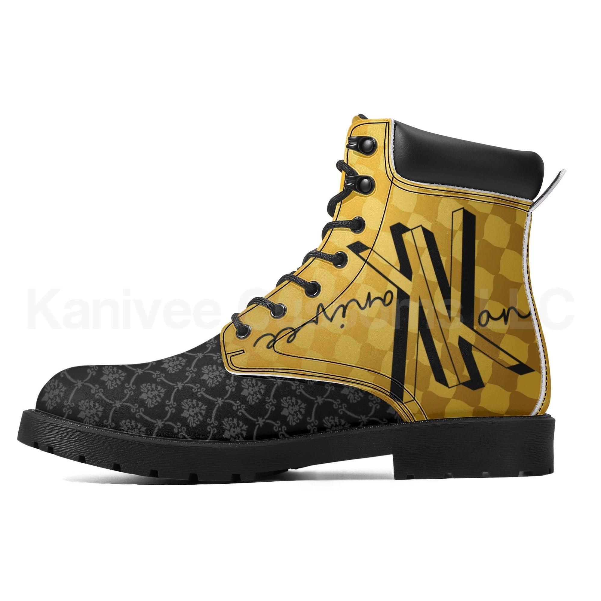 100.grams HoodGrown Leather Boots (Lv.1)