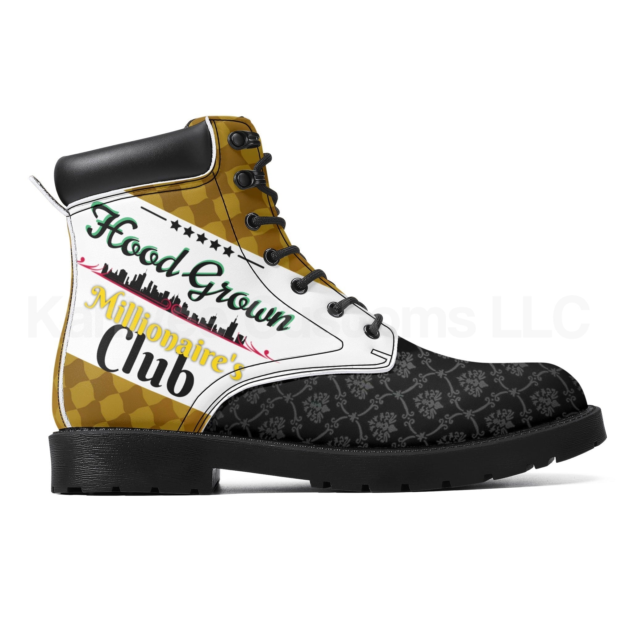 100.grams HoodGrown Leather Boots (Lv.1)