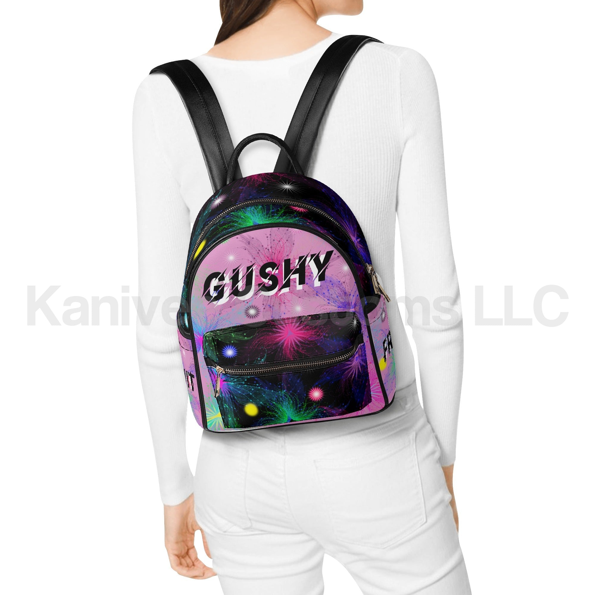 GushyFruit Painted Backpack - Kanivee Customs