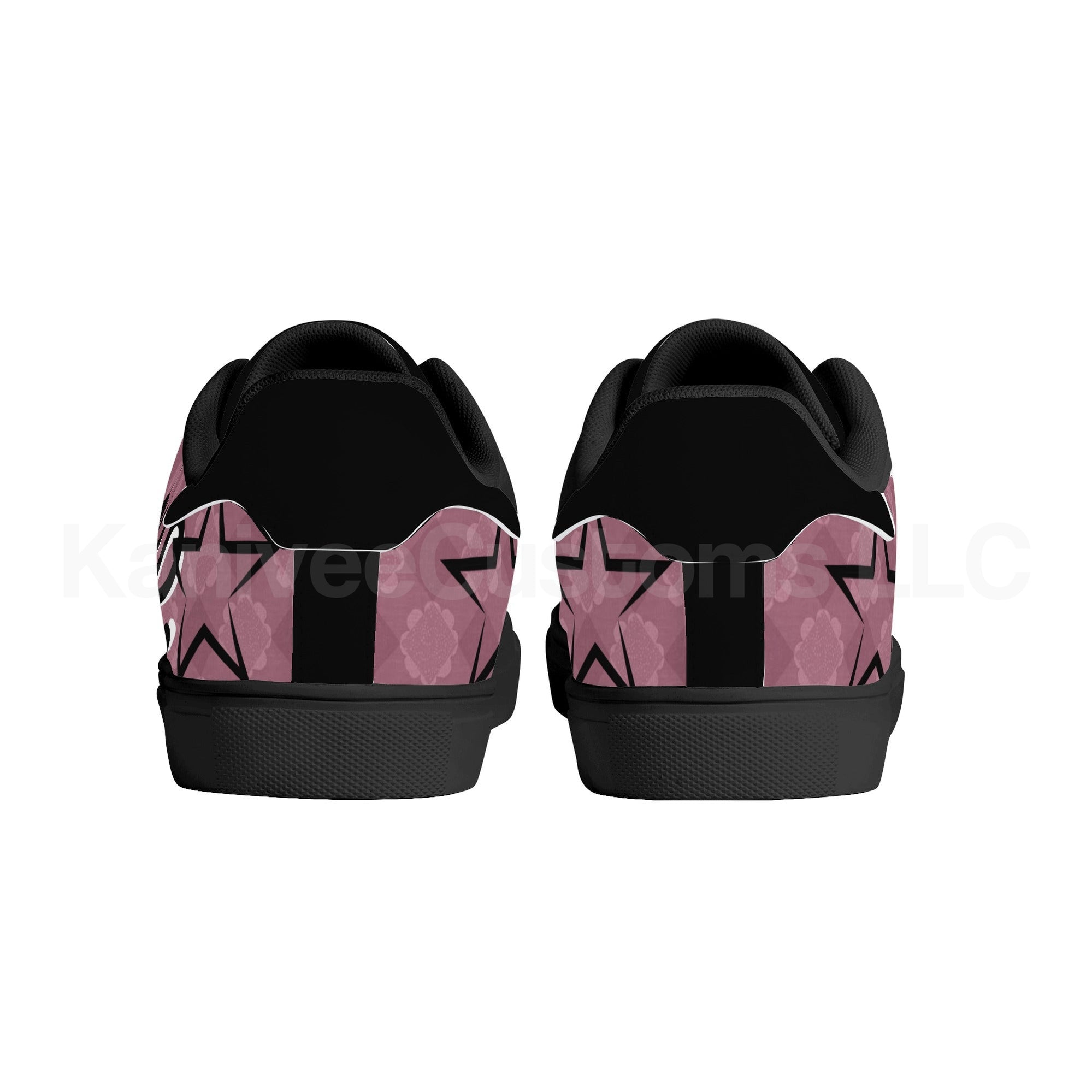 LoveLife Stars LowTop Leathers - Kanivee Customs