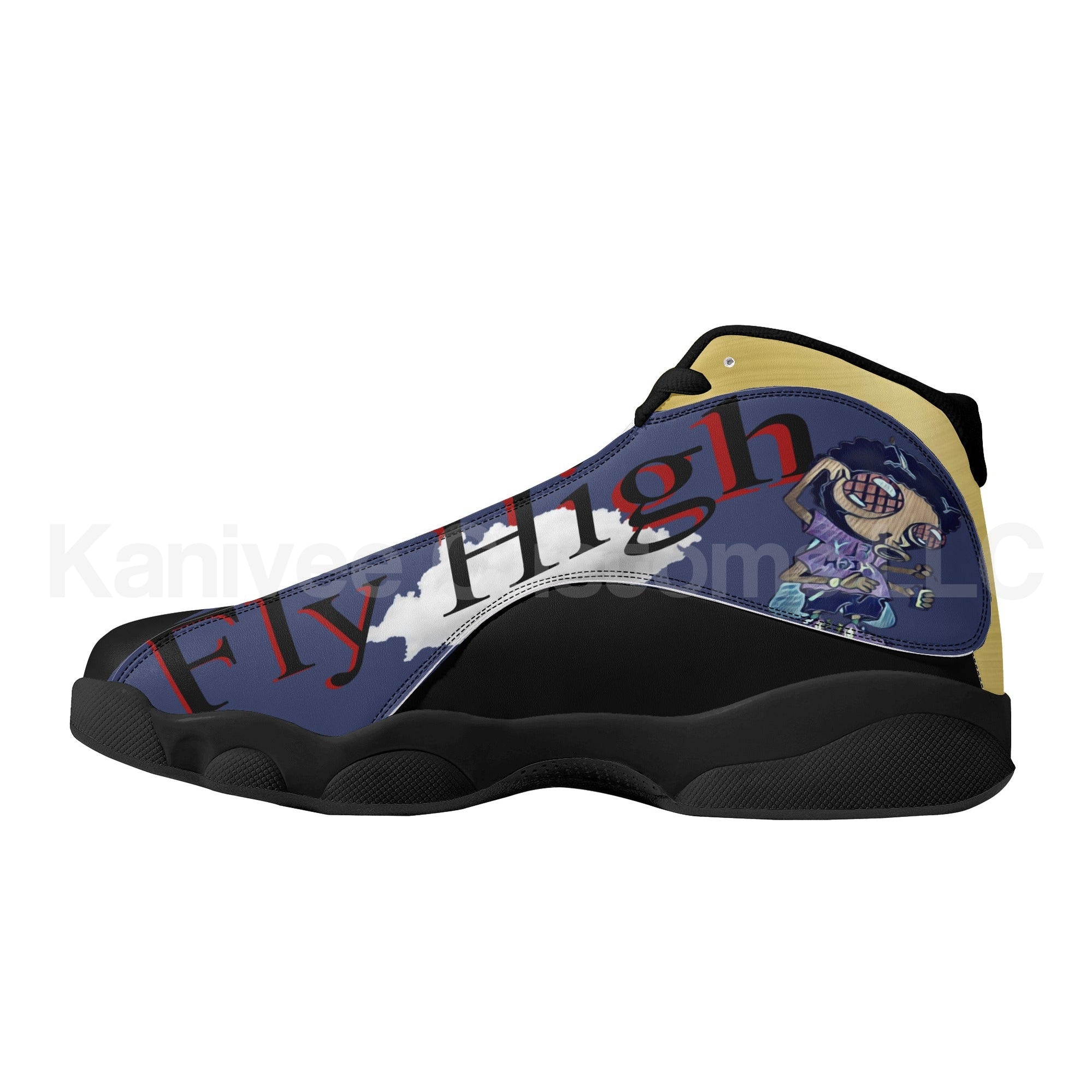 FlyHigh BlackSoles - Kanivee Customs