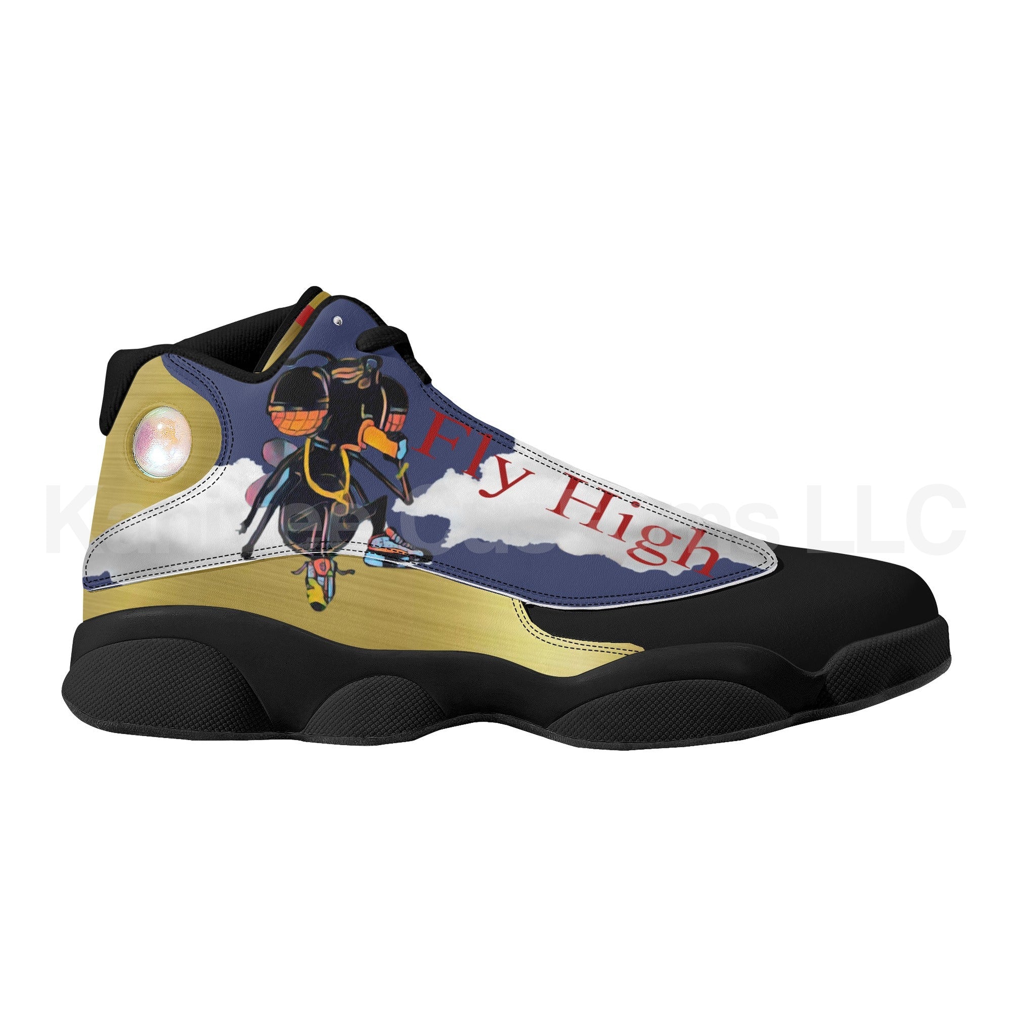 FlyHigh BlackSoles - Kanivee Customs