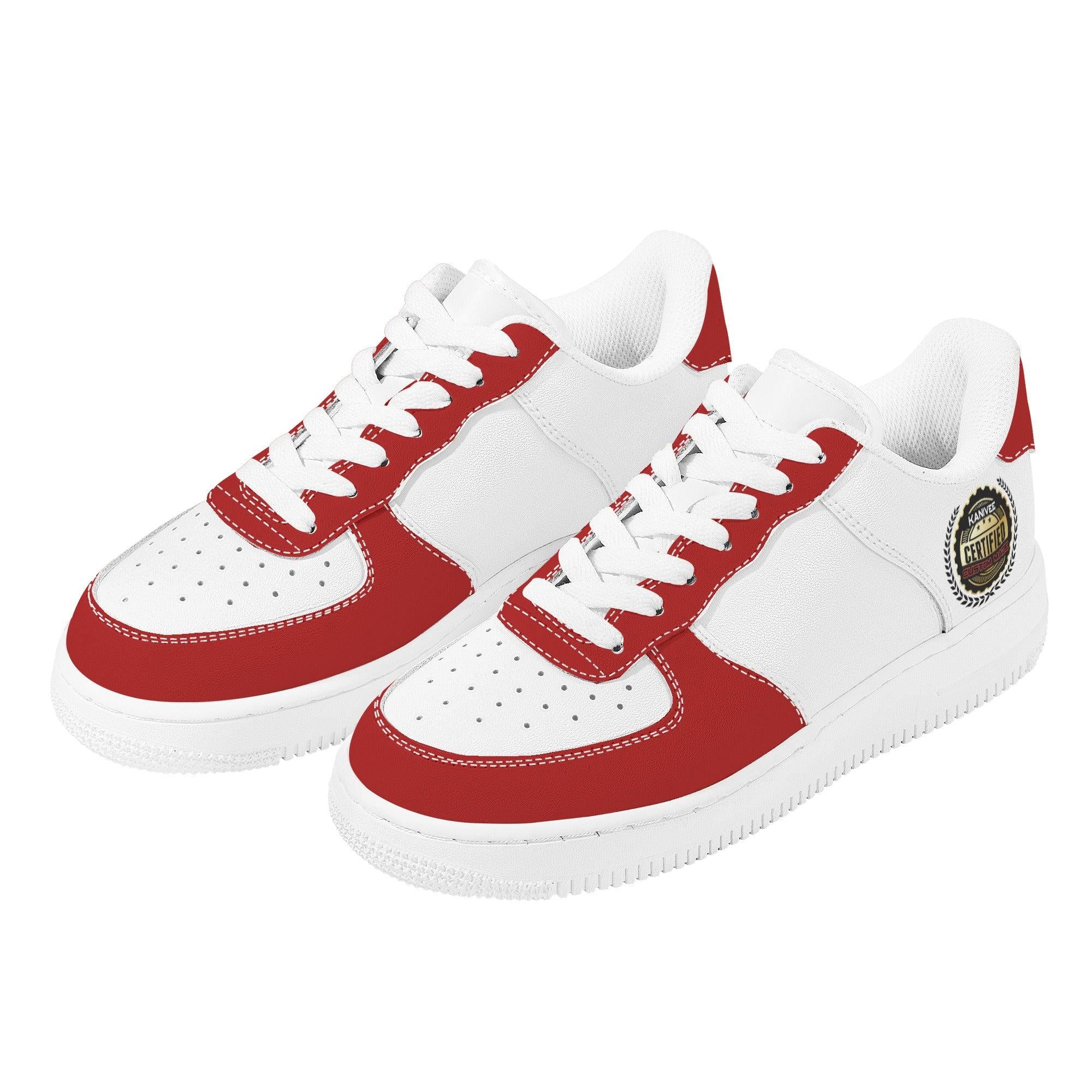 Customizable Blanks Low Top Leathers - Kanivee Customs