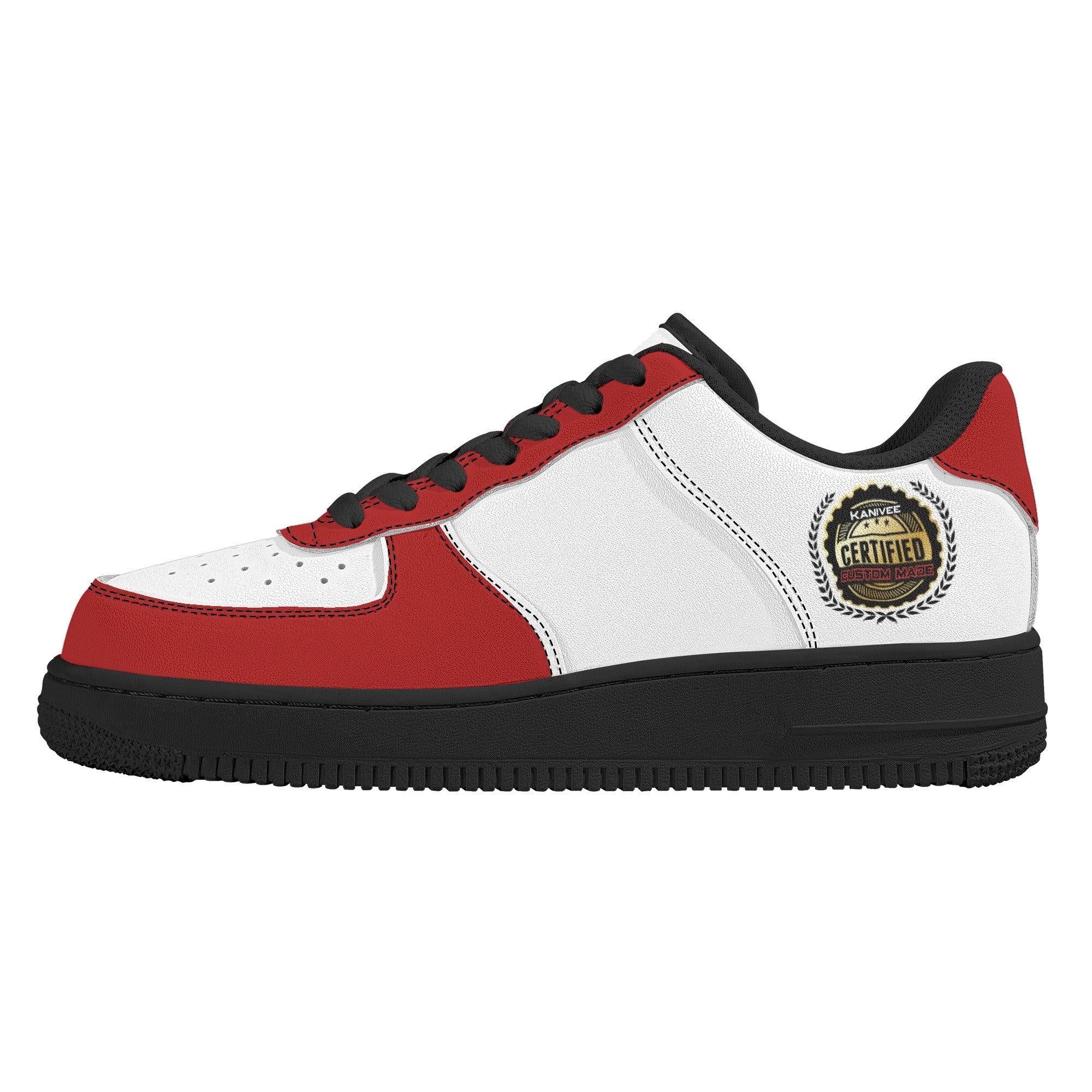 Customizable Blanks Low Top Leathers - Kanivee Customs