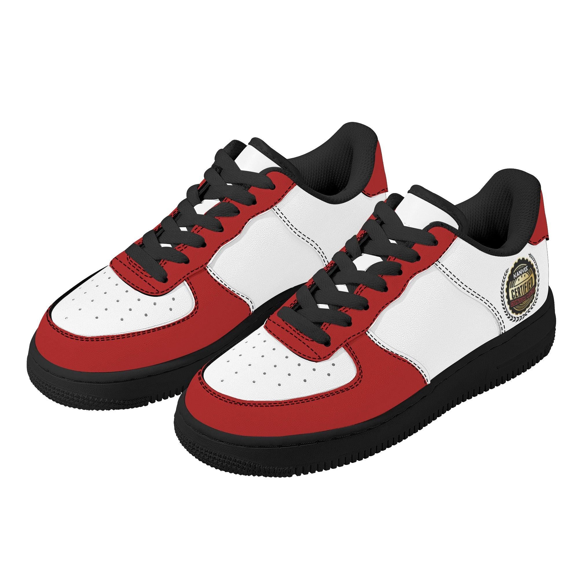 Customizable Blanks Low Top Leathers - Kanivee Customs