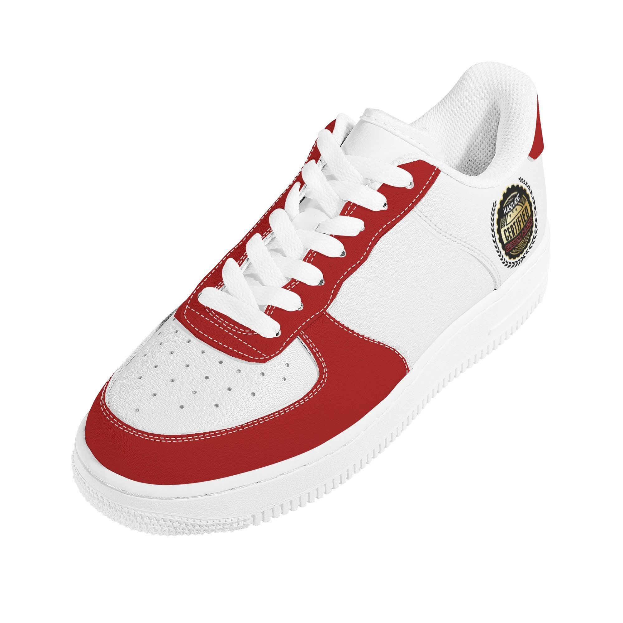 Customizable Blanks Low Top Leathers - Kanivee Customs