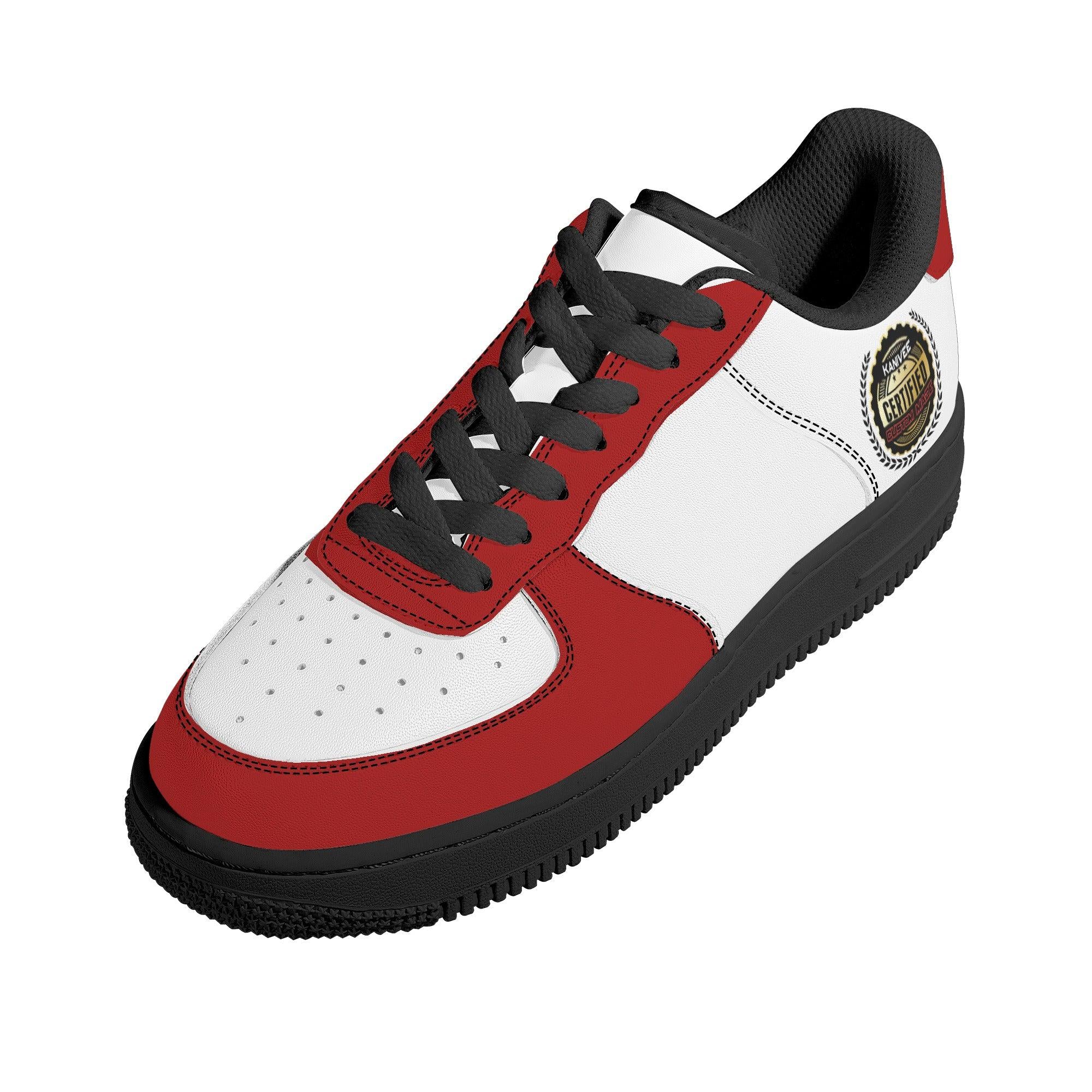 Customizable Blanks Low Top Leathers - Kanivee Customs