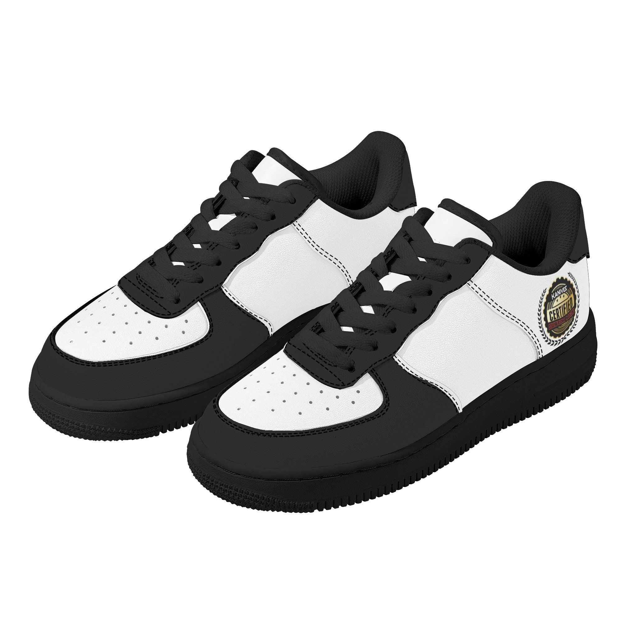 Customizable Blanks Low Top Leathers - Kanivee Customs