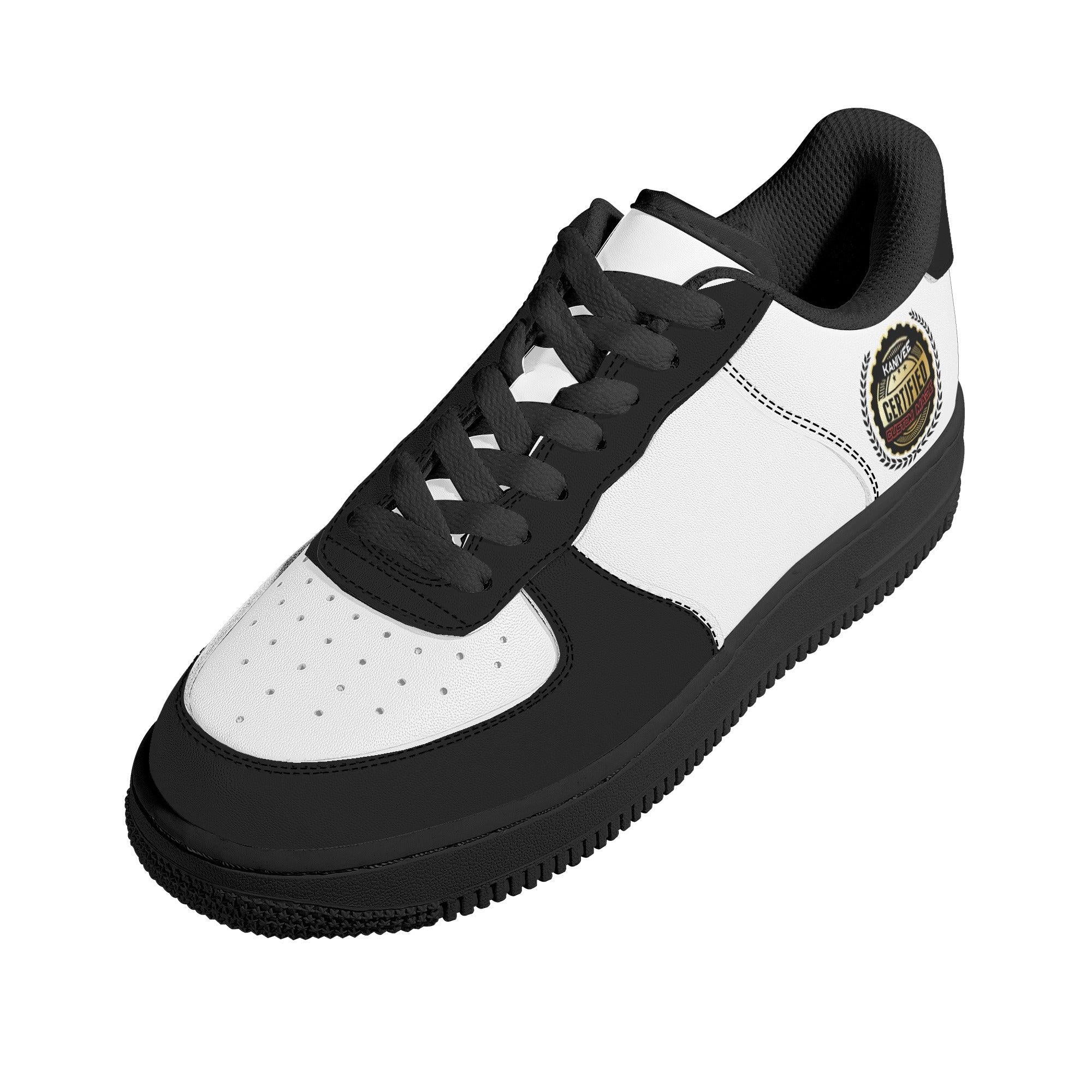 Customizable Blanks Low Top Leathers - Kanivee Customs