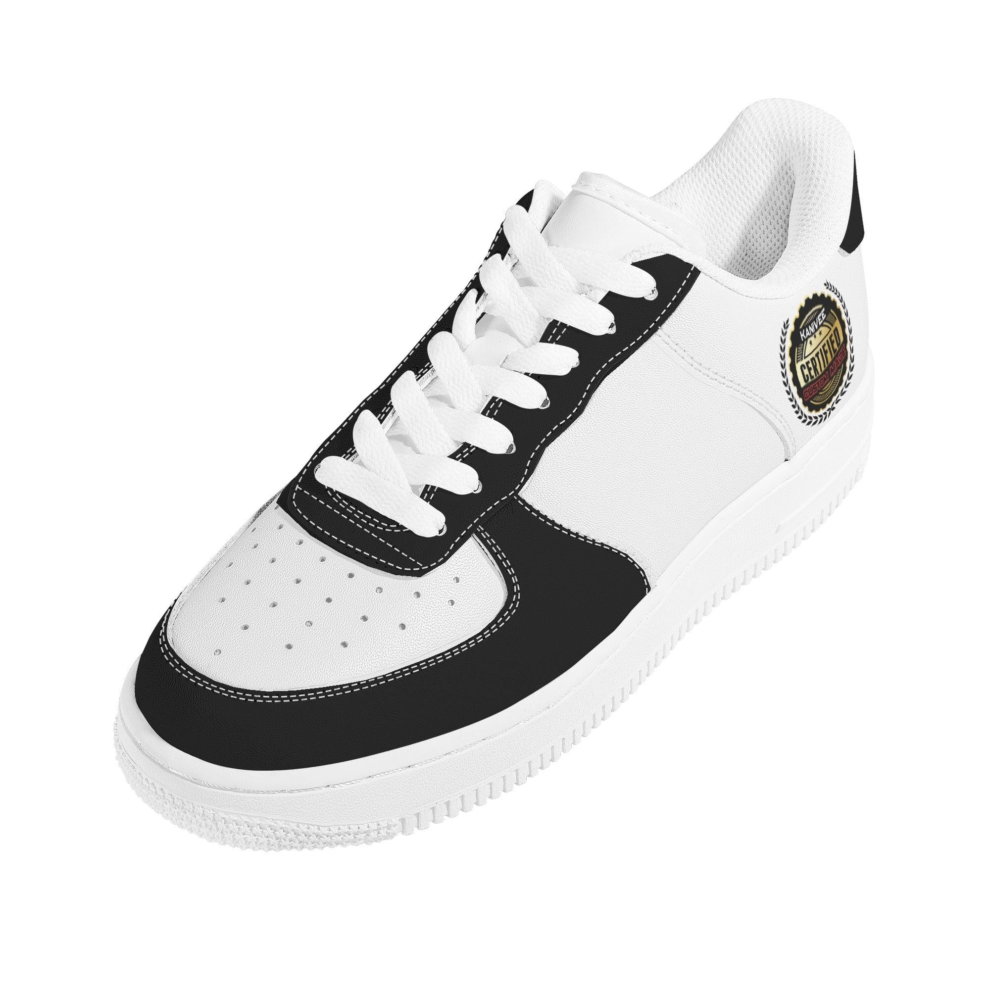 Customizable Blanks Low Top Leathers - Kanivee Customs