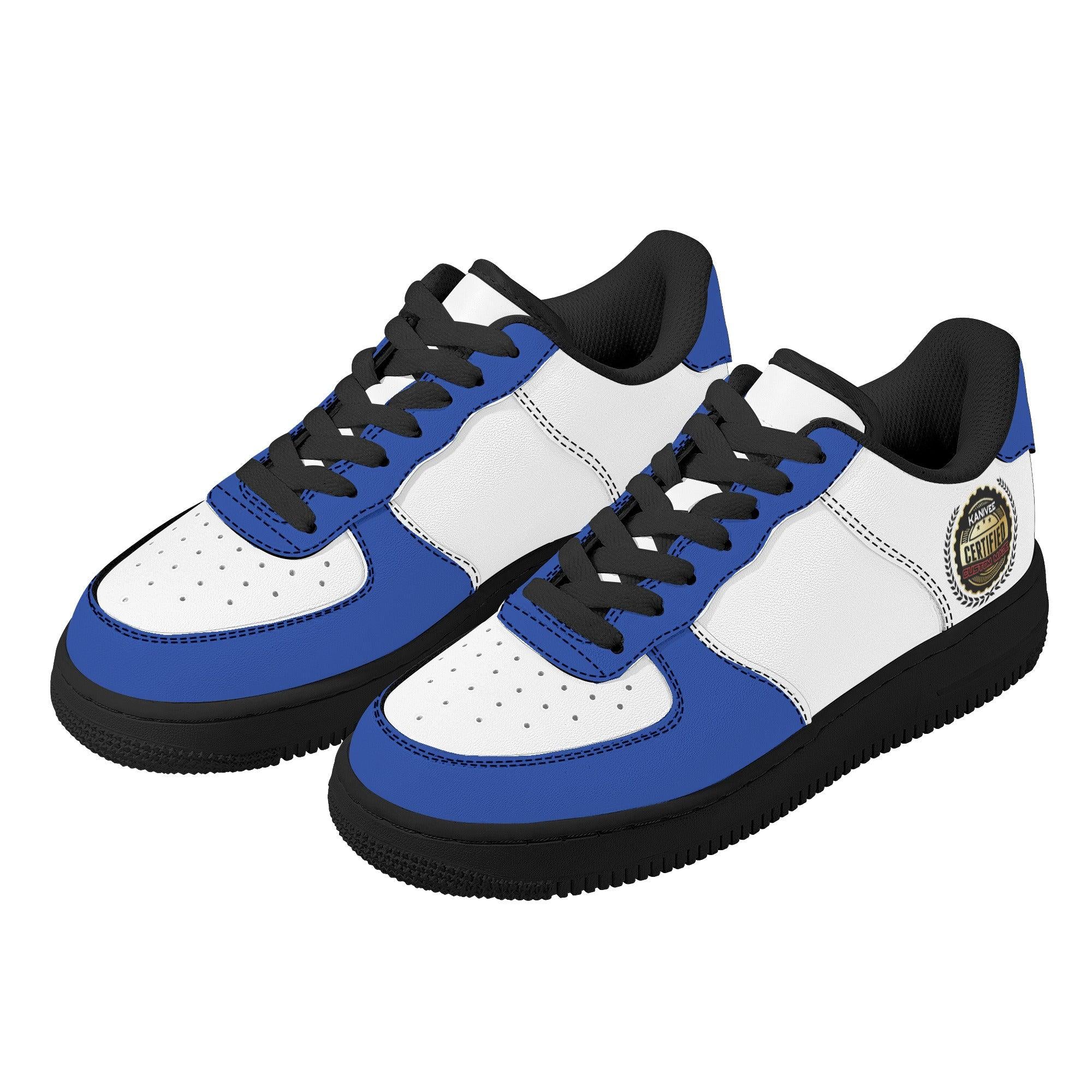 Customizable Blanks Low Top Leathers - Kanivee Customs