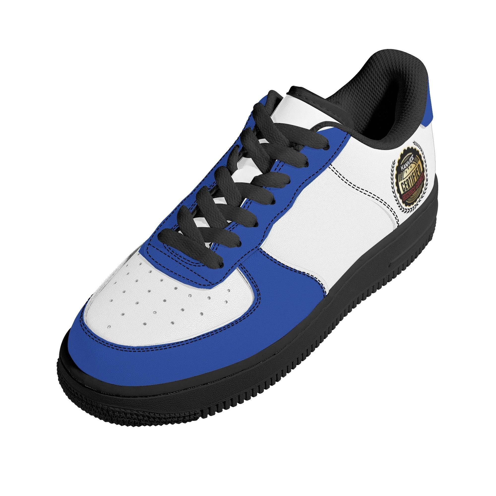 Customizable Blanks Low Top Leathers - Kanivee Customs