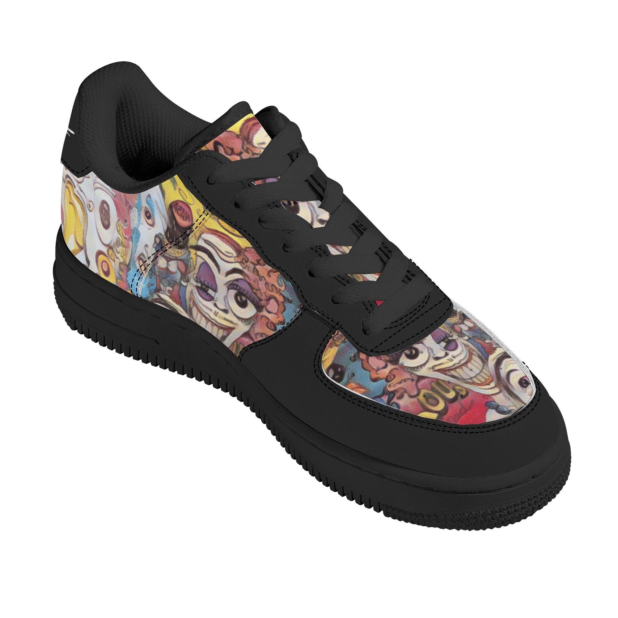 GoodGame Artsy LowTop Leathers - Kanivee Customs