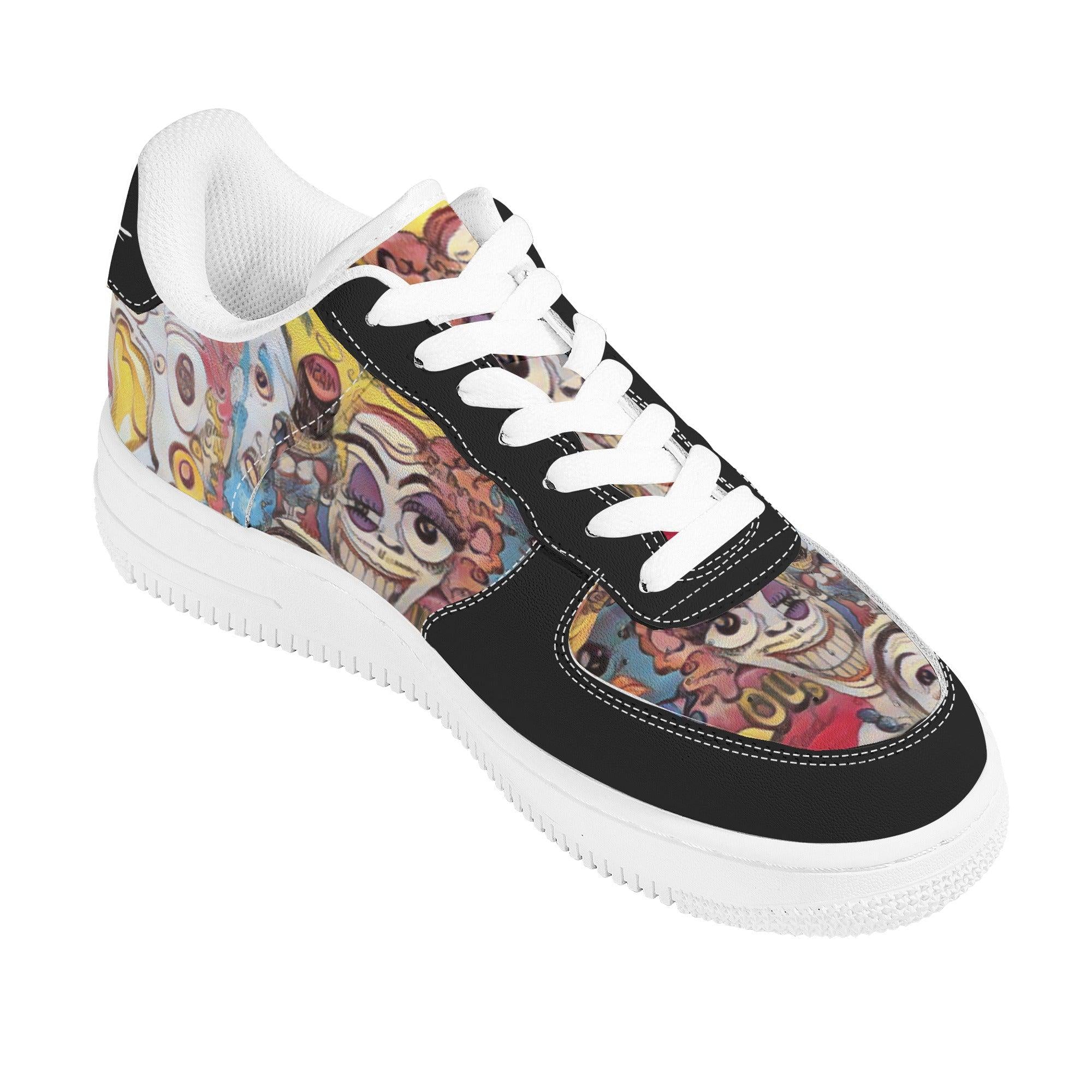 GoodGame Artsy LowTop Leathers - Kanivee Customs
