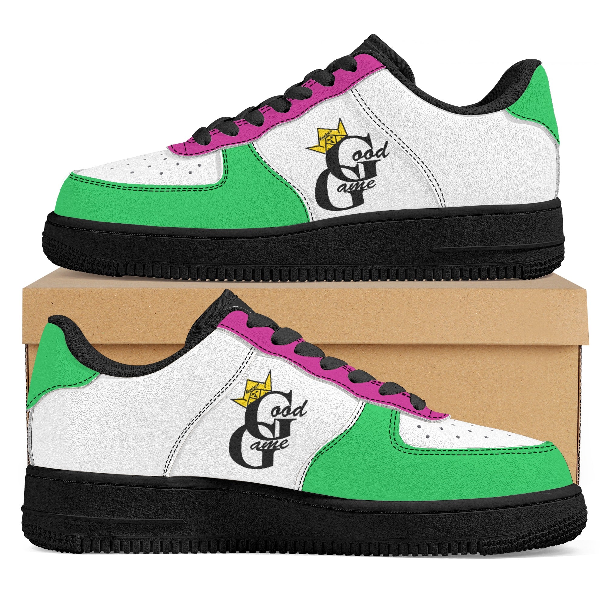 GoodGame Low Top Leathers - Kanivee Customs