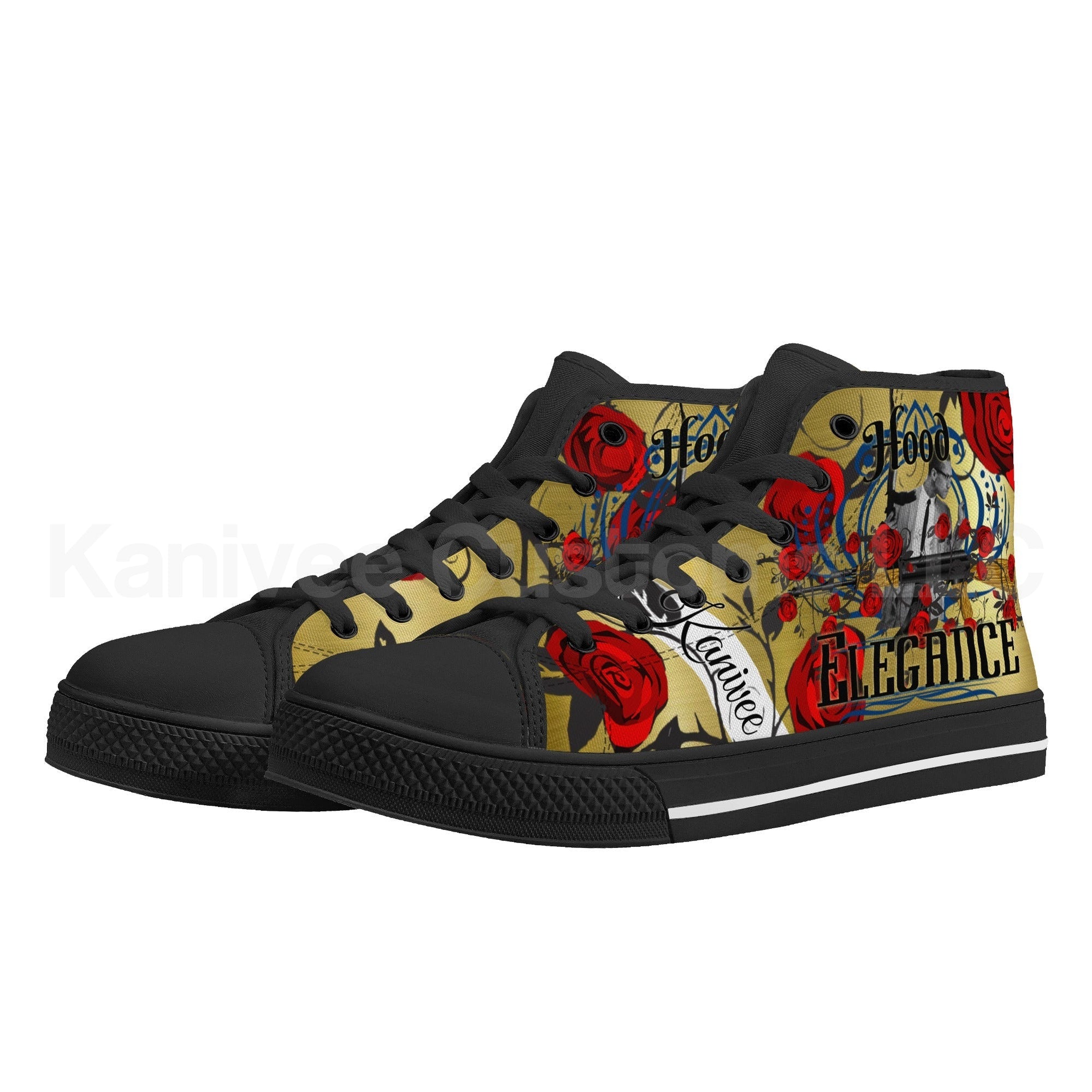 Hood Elegance Canvas High Tops (Lv.2)