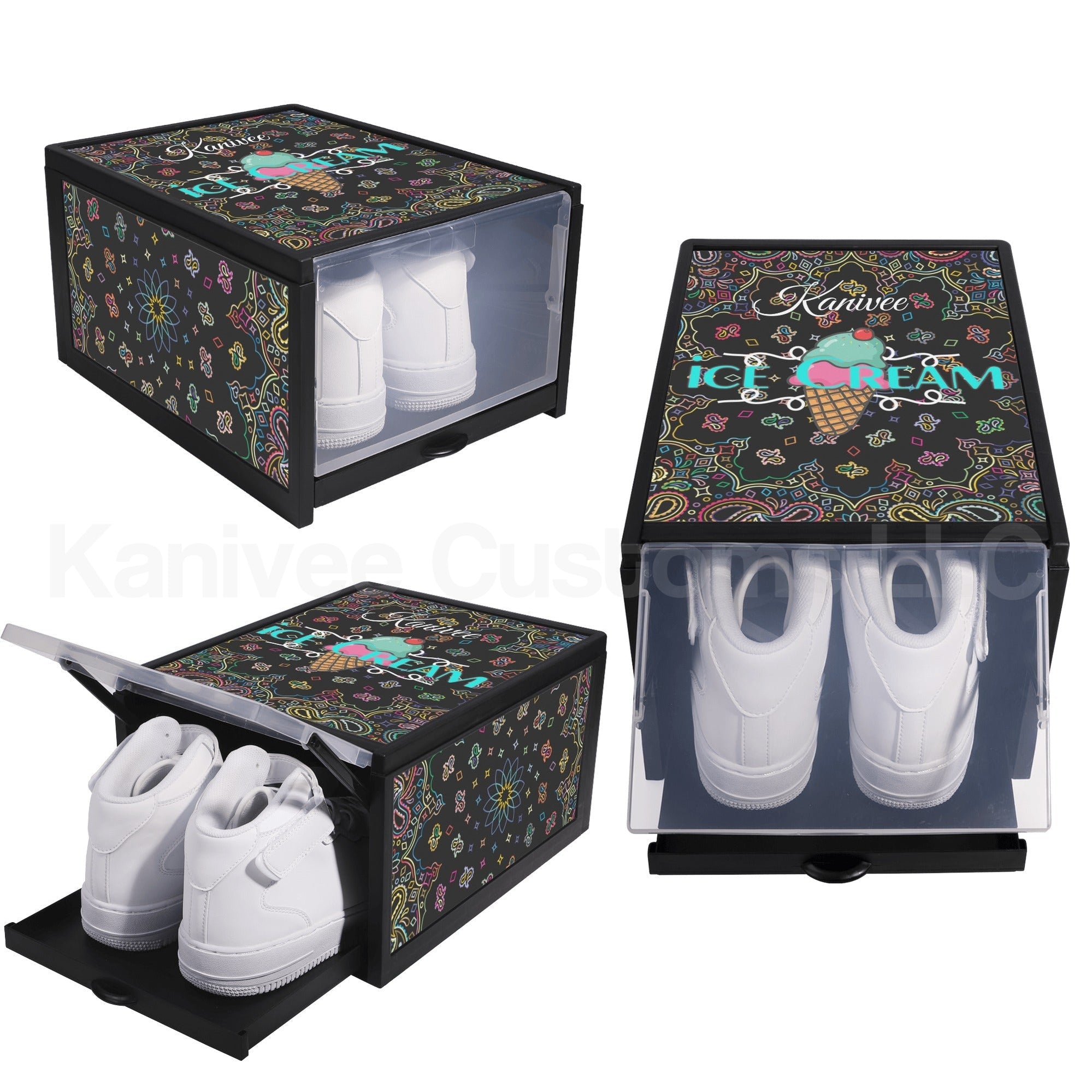 IceCream Custom Shoe Box