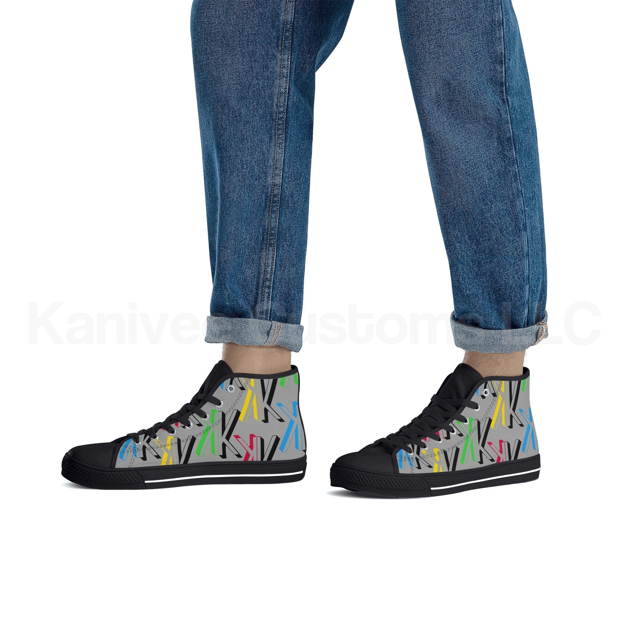Kanivee Logo Canvas HighTops (Lv.1)