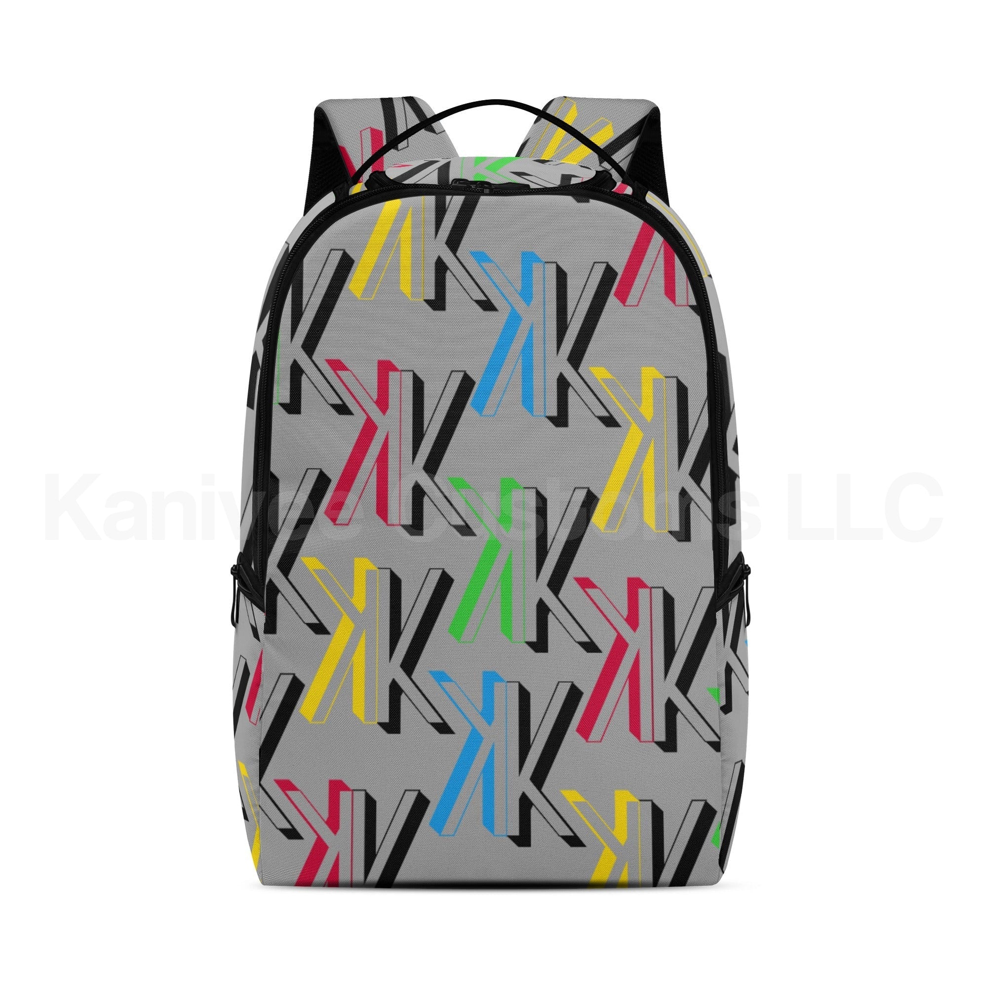 Kanivee Logo Print Backpack (Lv.1)